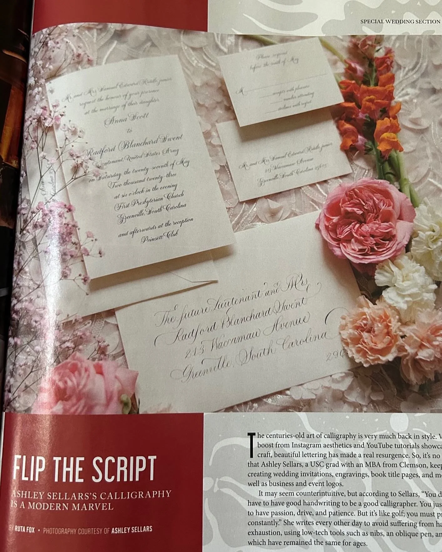 The Script Shop is bringing calligraphy back in style. Link in bio for my latest take on the centuries old art! #calligraphy @thescriptshop @towncarolina