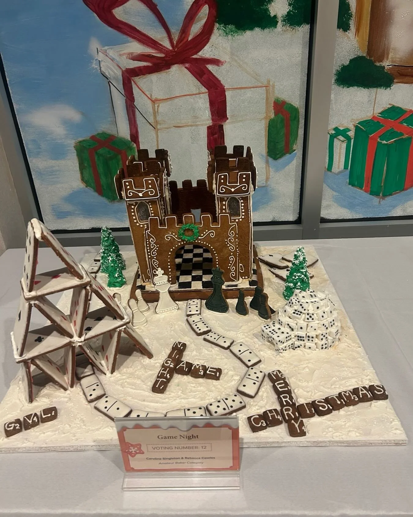 Visit the Gingerbread House exhibit! @hellodtgvl Fantastic and fun. #gingerbread Pop into Springhill Suites/Residence Inn. Be sure and vote for your favorites!