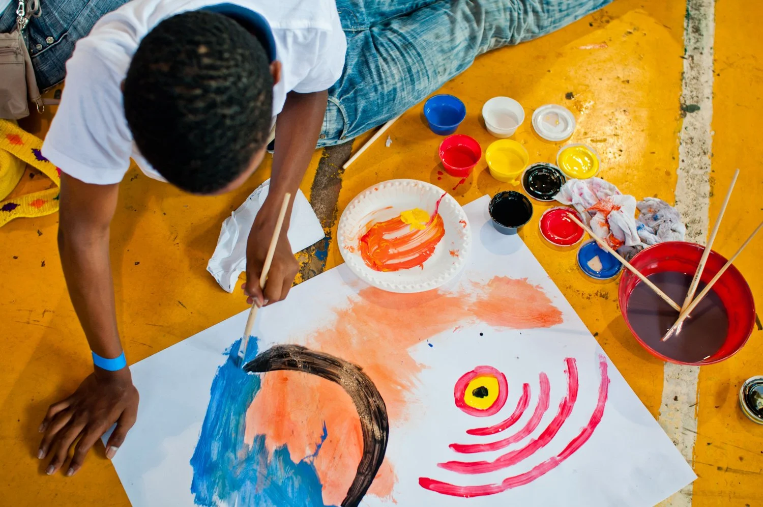 TALLER DE PINTURA DE OLGA SINCLAIR - ASIGNACIÓN PARA MAPFRE PANAMÁ