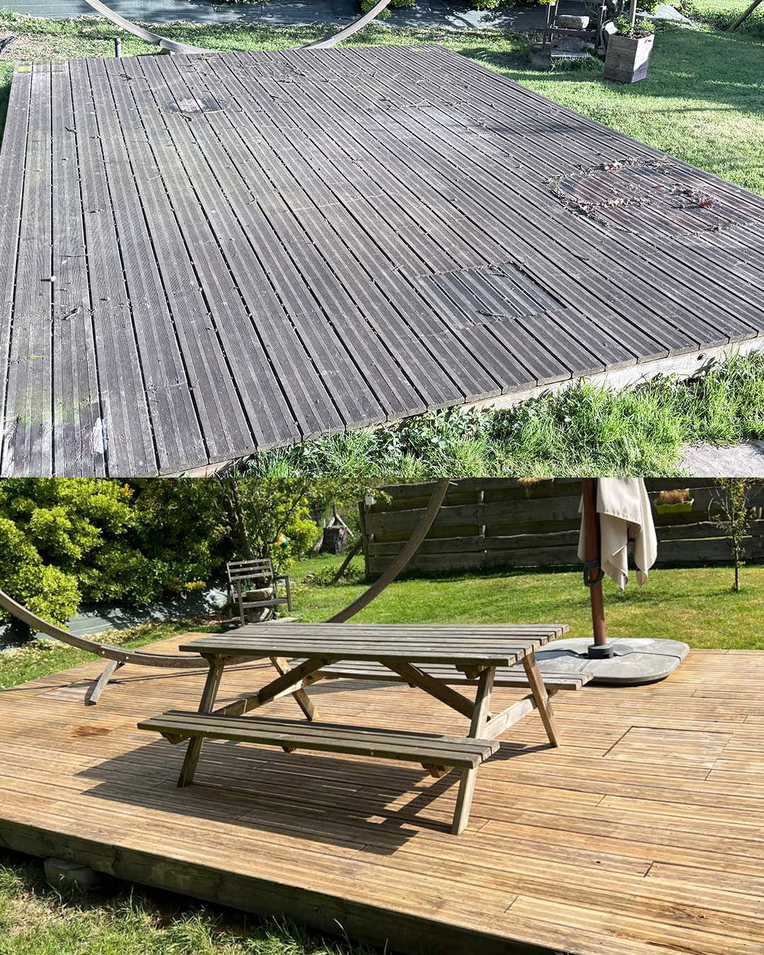Nettoyage Terrasse Bois