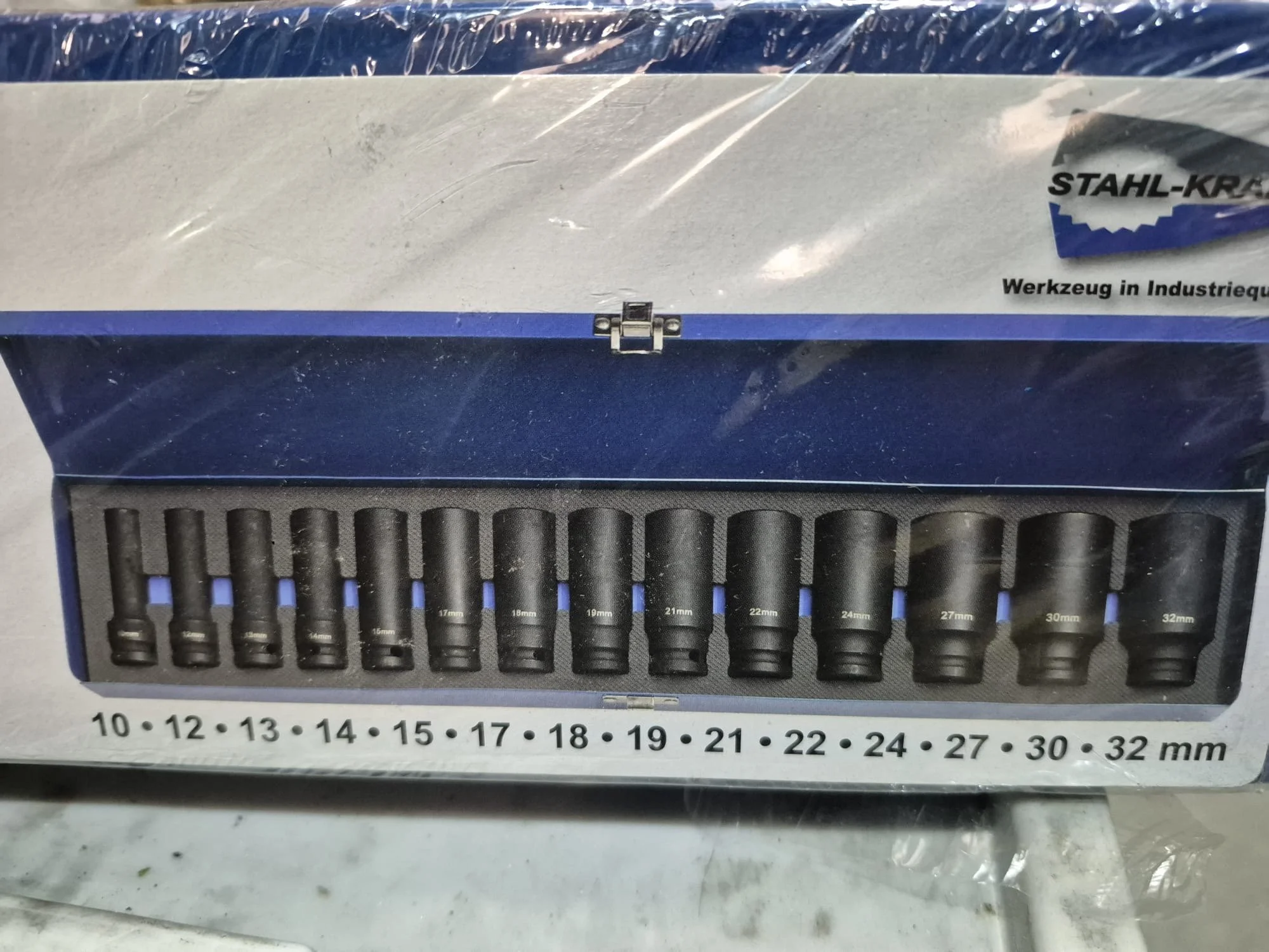 1/2” DR DEEP IMPACT SOCKET SET