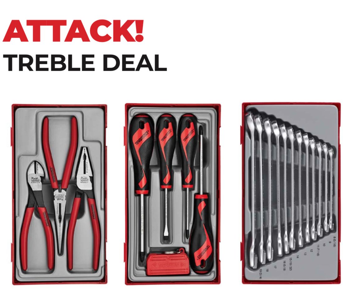 TENG TOOLS Treble deal with FREE tool case