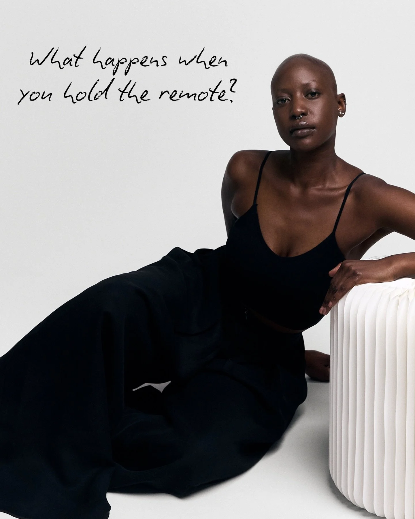 It starts the moment you&rsquo;re alone with the mirror. No one is telling you how to stand or where to look &mdash; there&rsquo;s a specific kind of relief in that silence.

For the first time, you have the space to actually look at yourself, not to