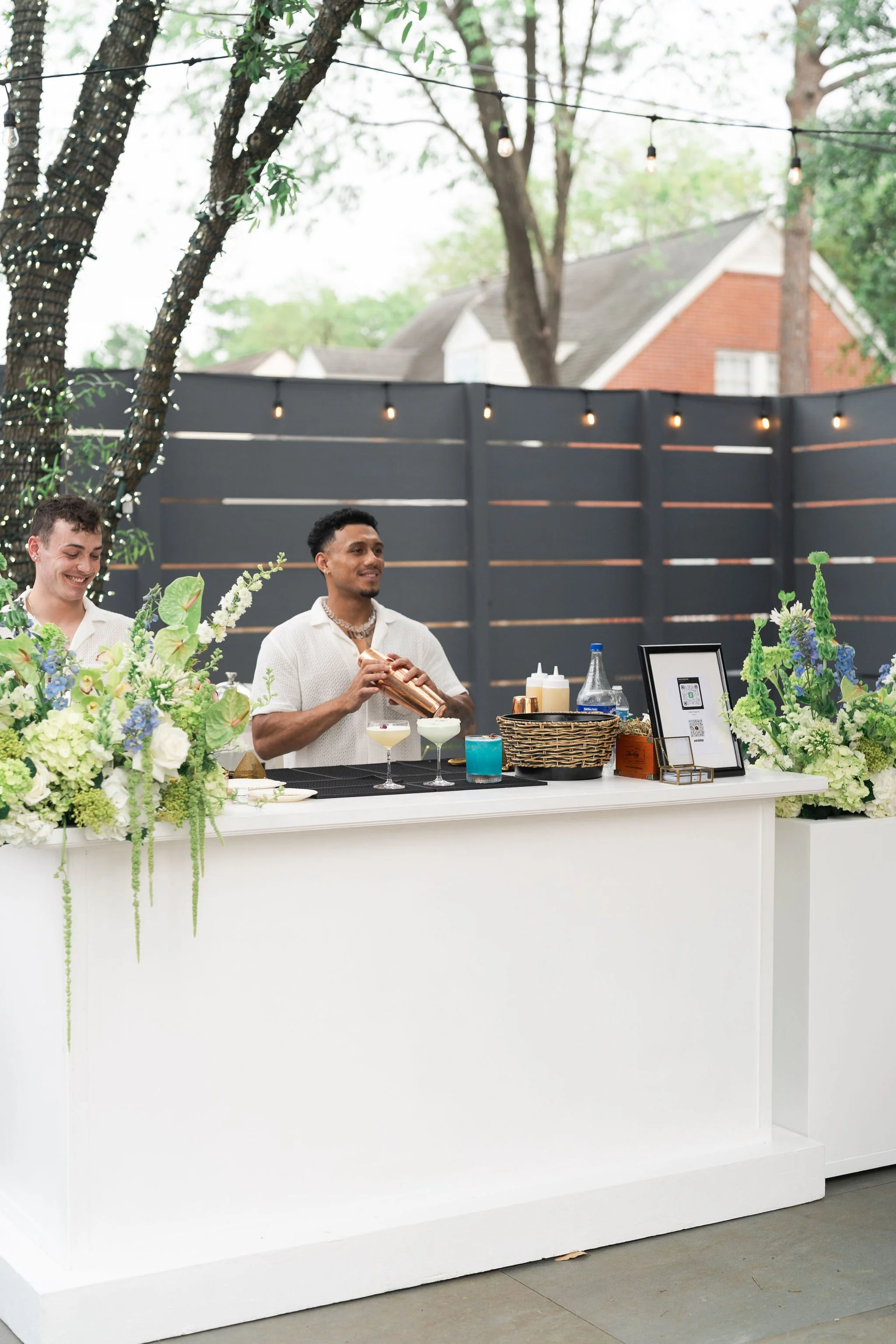 Wedding Cocktail Hour Bar