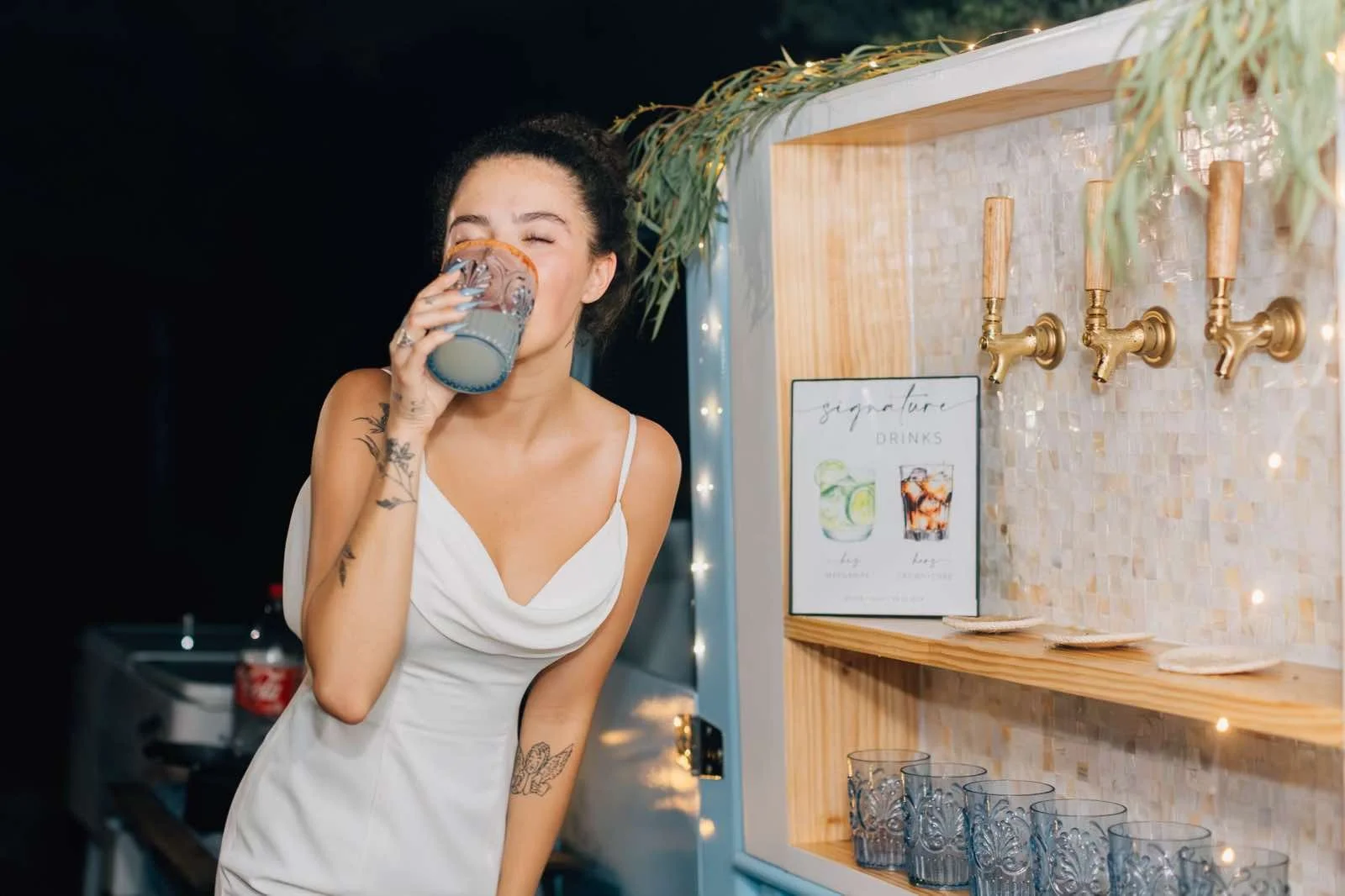 unique wedding cocktail hour drinks