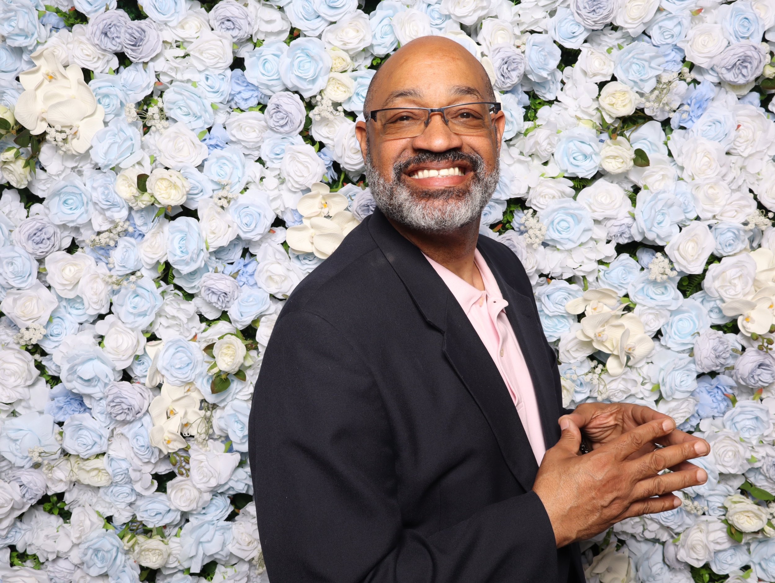 Blue Floral Backdrop Rental Houston TX.jpeg