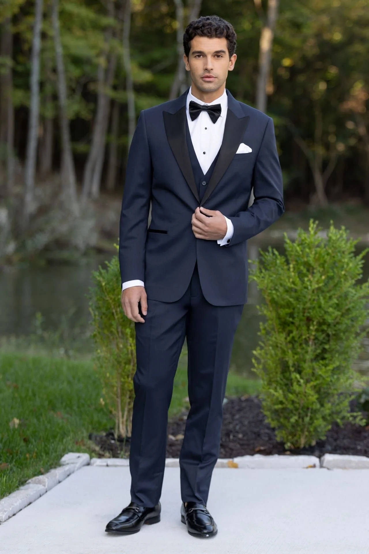 Michael Kors Navy Performance Tuxedo- Style 311