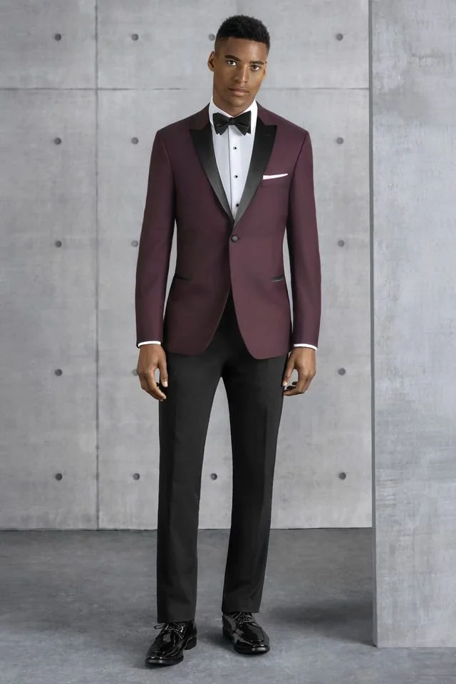 Burgundy Empire Tuxedo Kenneth Cole | Style 201
