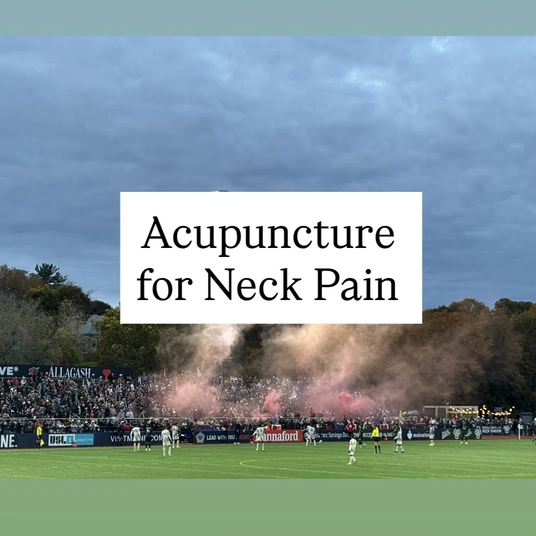Acupuncture for Neck Pain in Portland, Maine