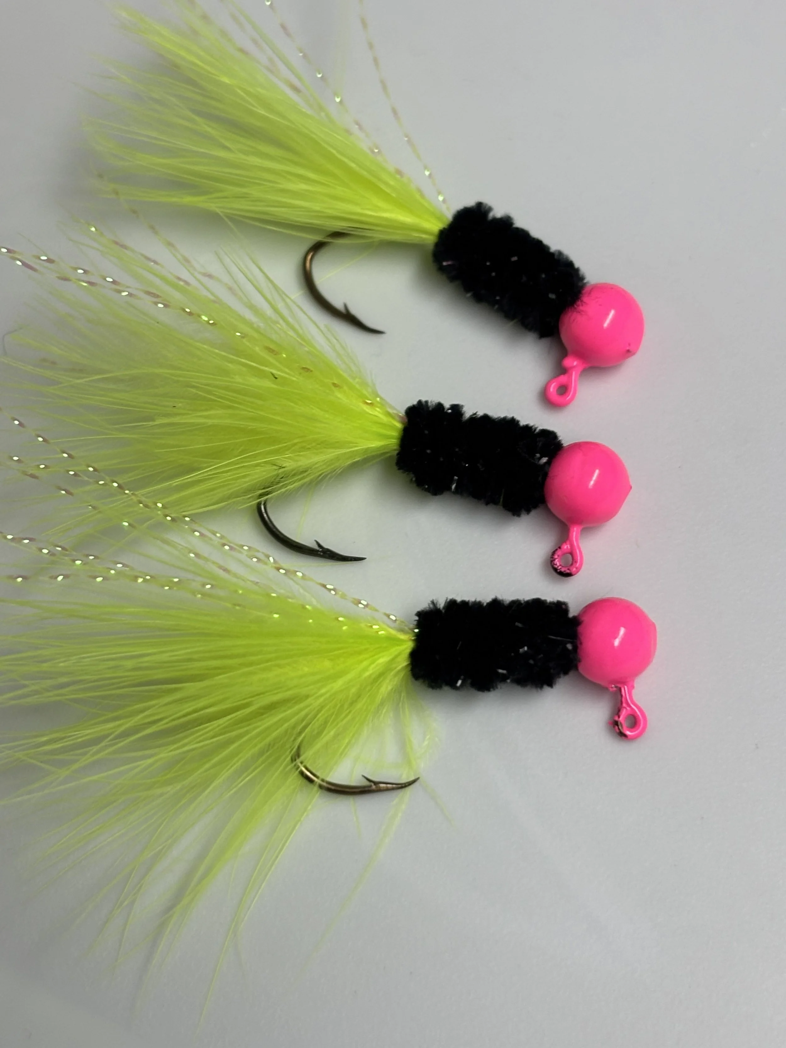 AMBASSADOR 1/16 Ounce Hair Jig 3 Pack