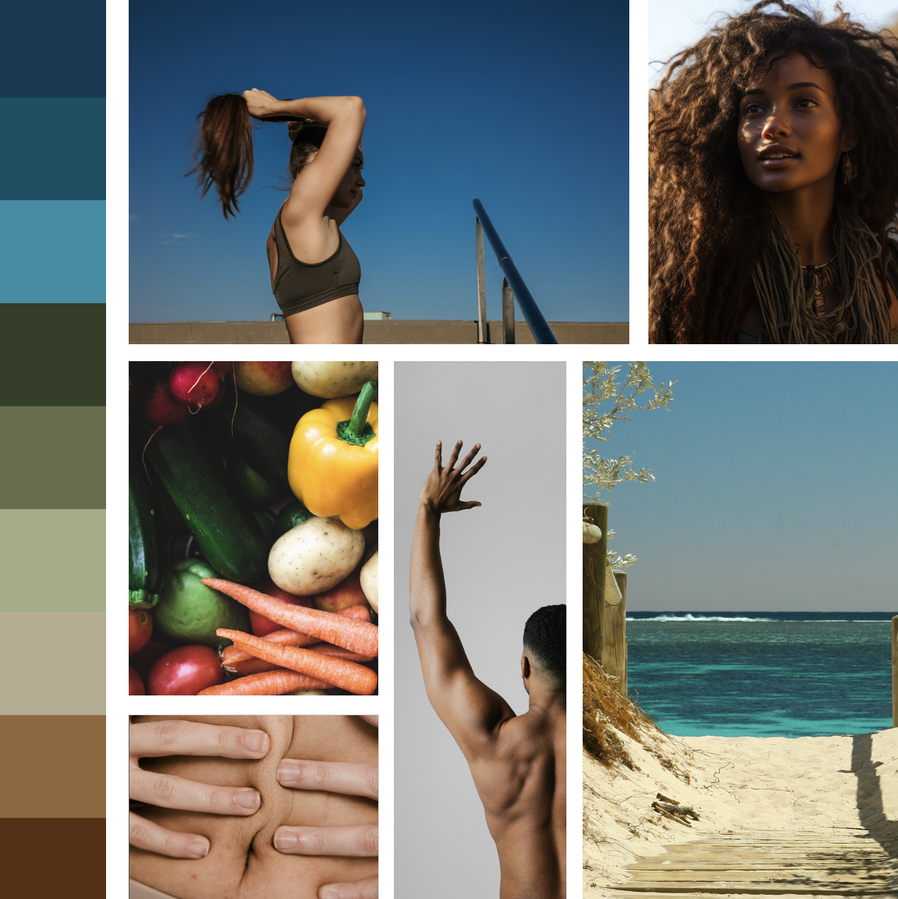 Global Supplement Brand Social Media Visual Identity