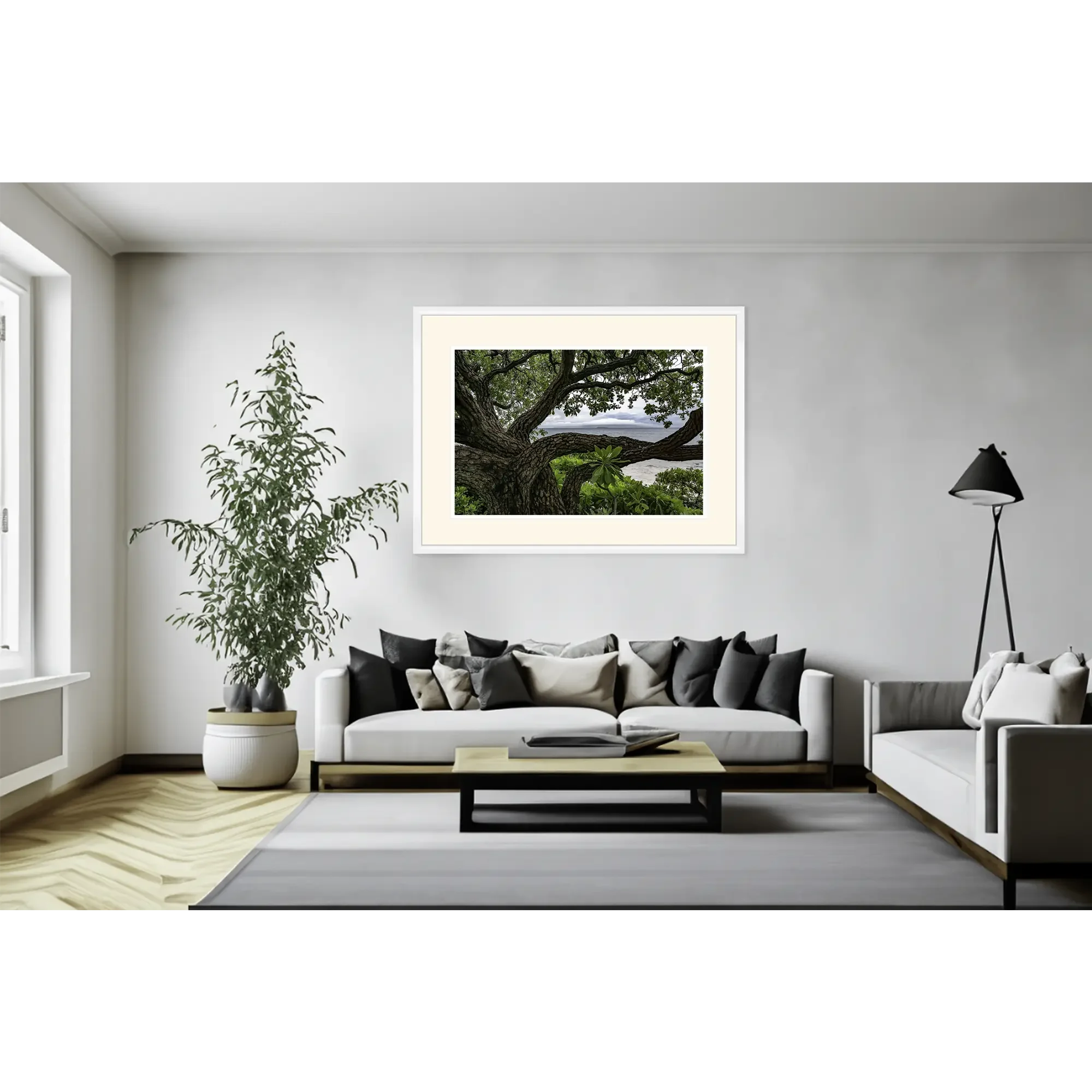 _JUP0086-Maui Baum - weißer Rahmen - im Raum.webp