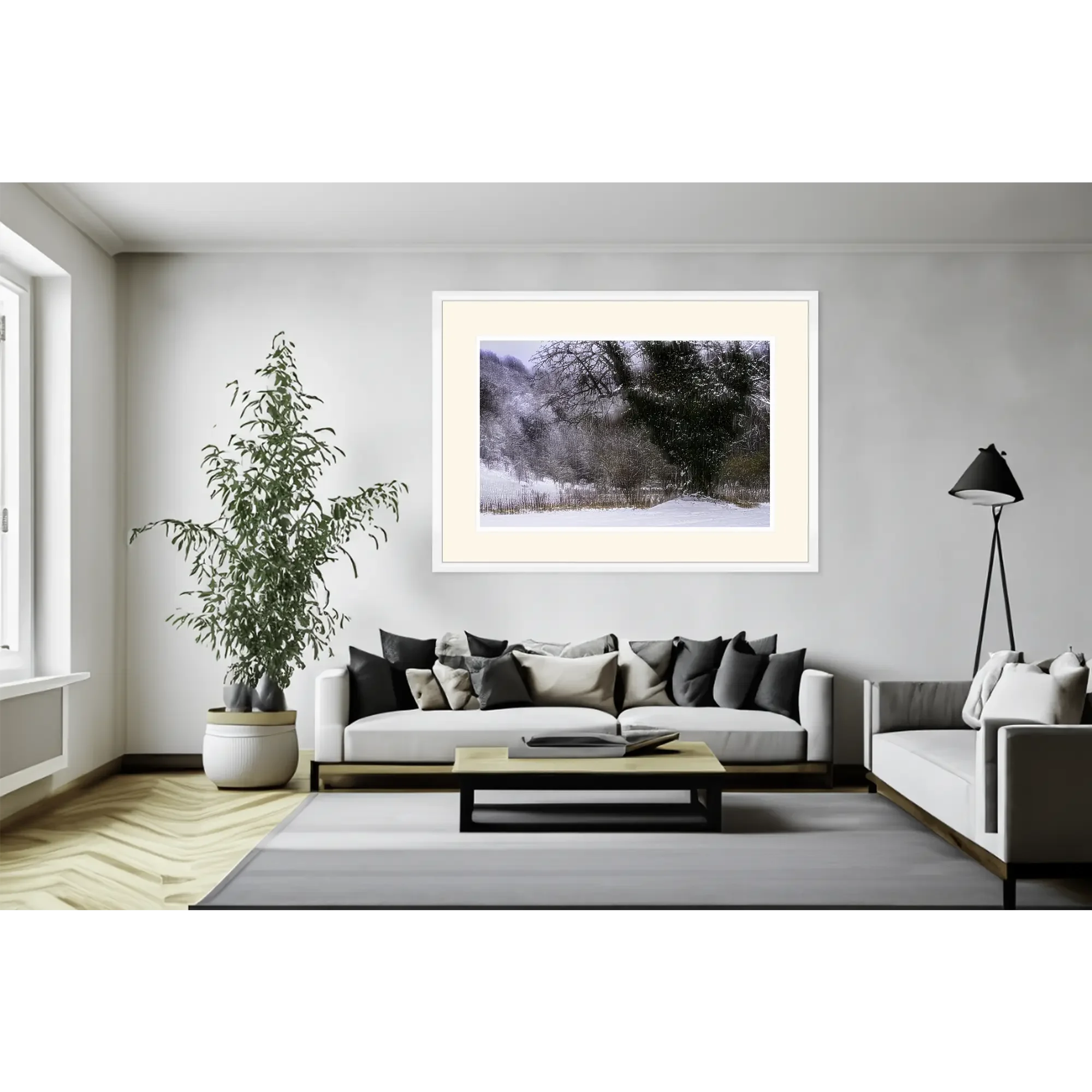 _JP69957-Schnee - weißer Rahmen - im Raum.webp