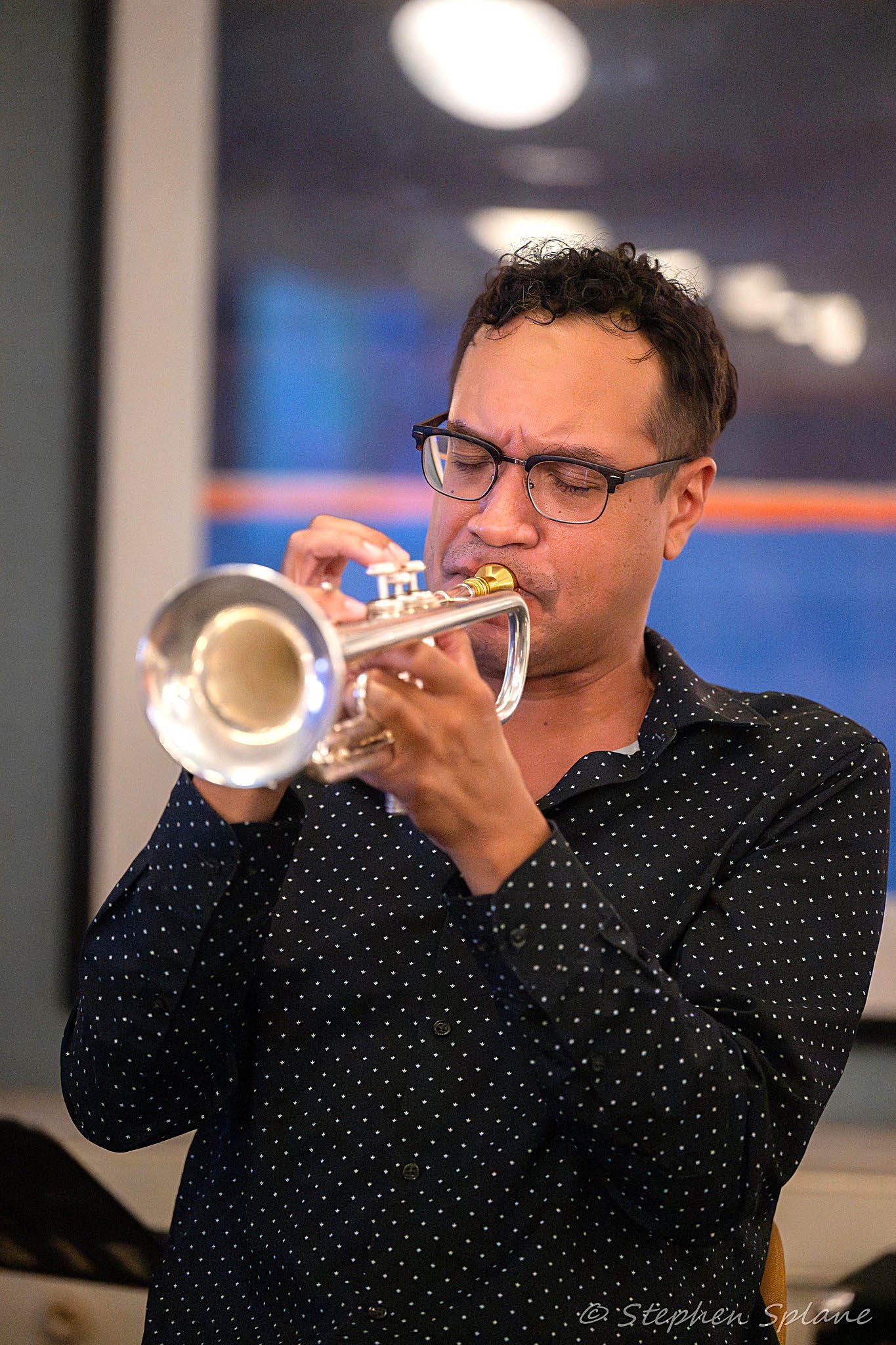 James Suggs performs at the Suncoast Jazz Festival