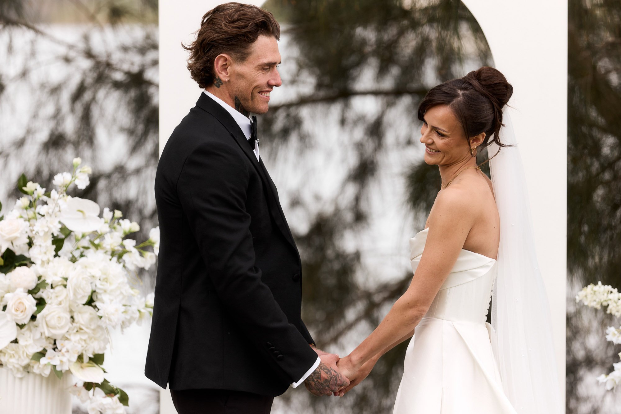Monochrome + Modern: Bri and Timm 
