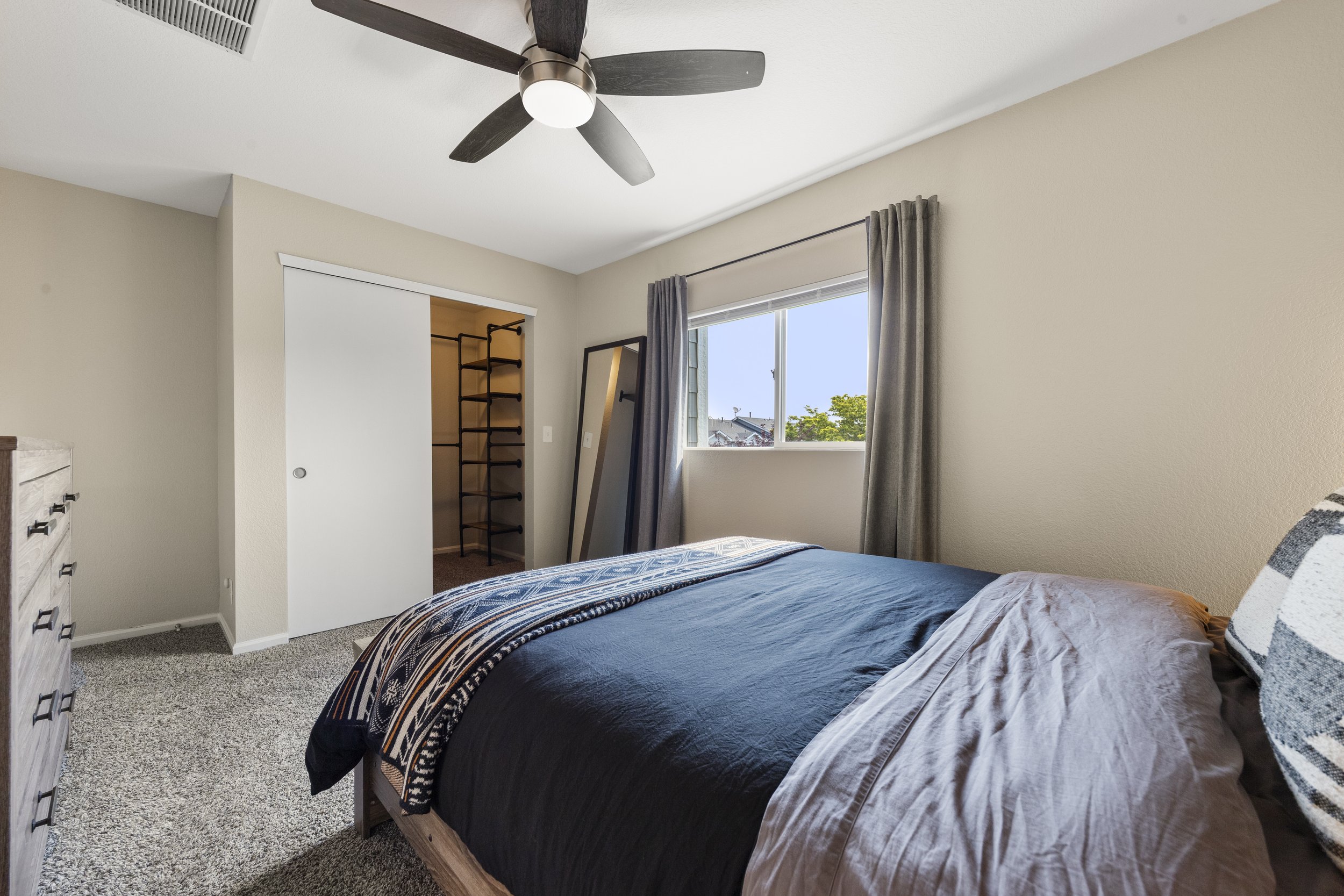 Primary Bedroom + Walk-In Closet