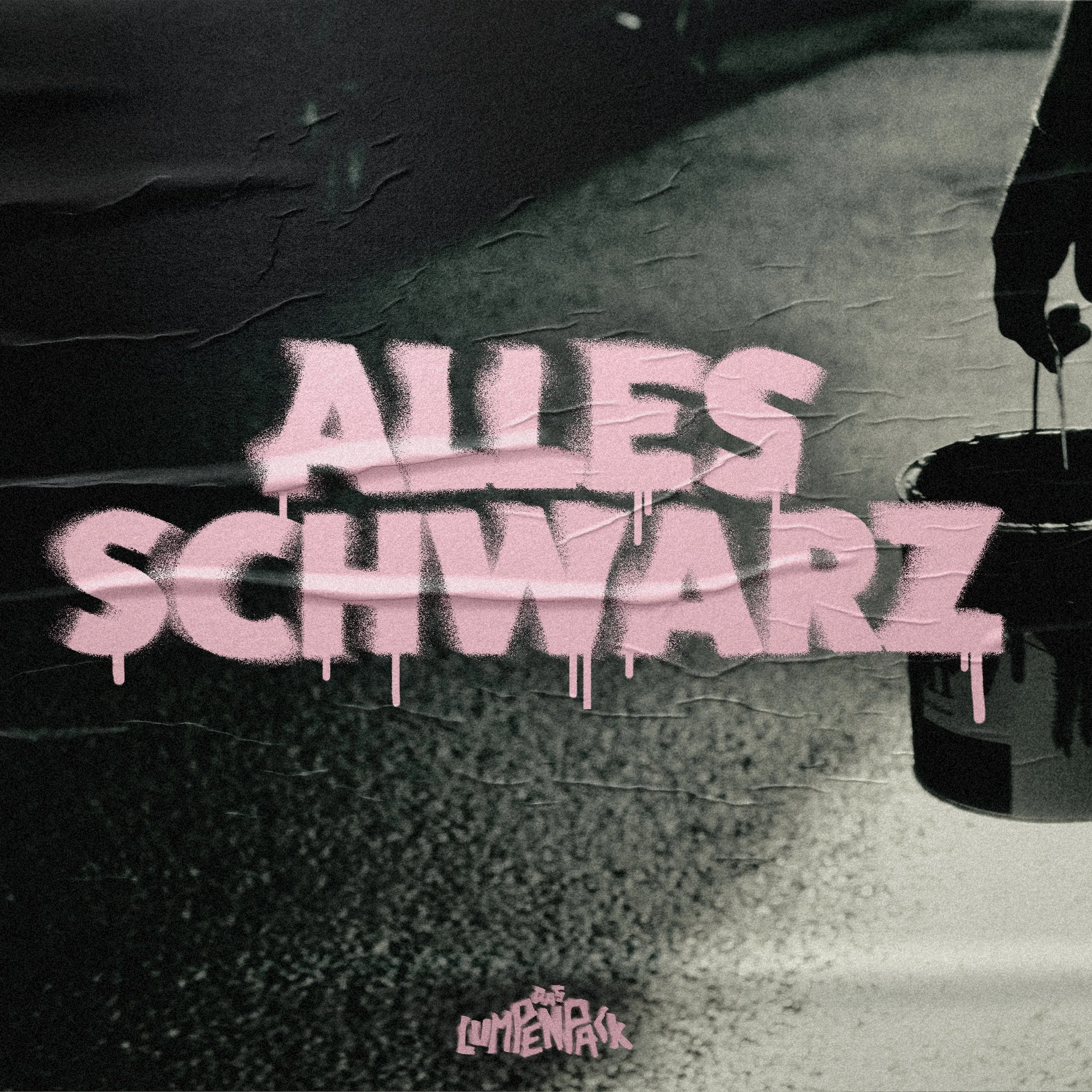 Das Lumpenpack - Alles Schwarz (Single / ROOF Music) CW, P, E