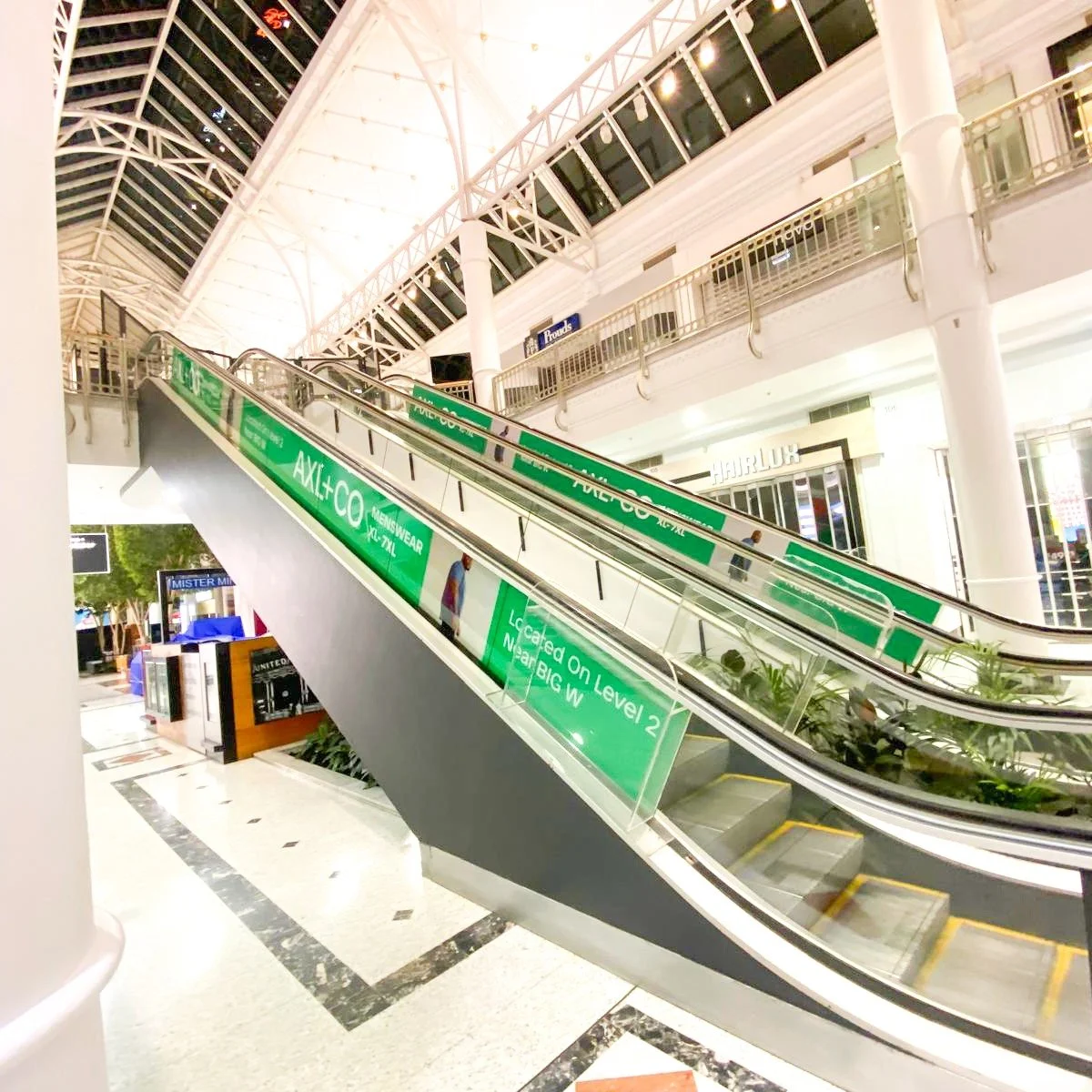AXL &amp; Co Lands at Westfield ✨

To mark the grand opening of AXL &amp; Co&rsquo;s new store, we partnered with Westfield to deliver a bold and immersive escalator decal execution&mdash;bringing the brand to life at the heart of the centre.

This h