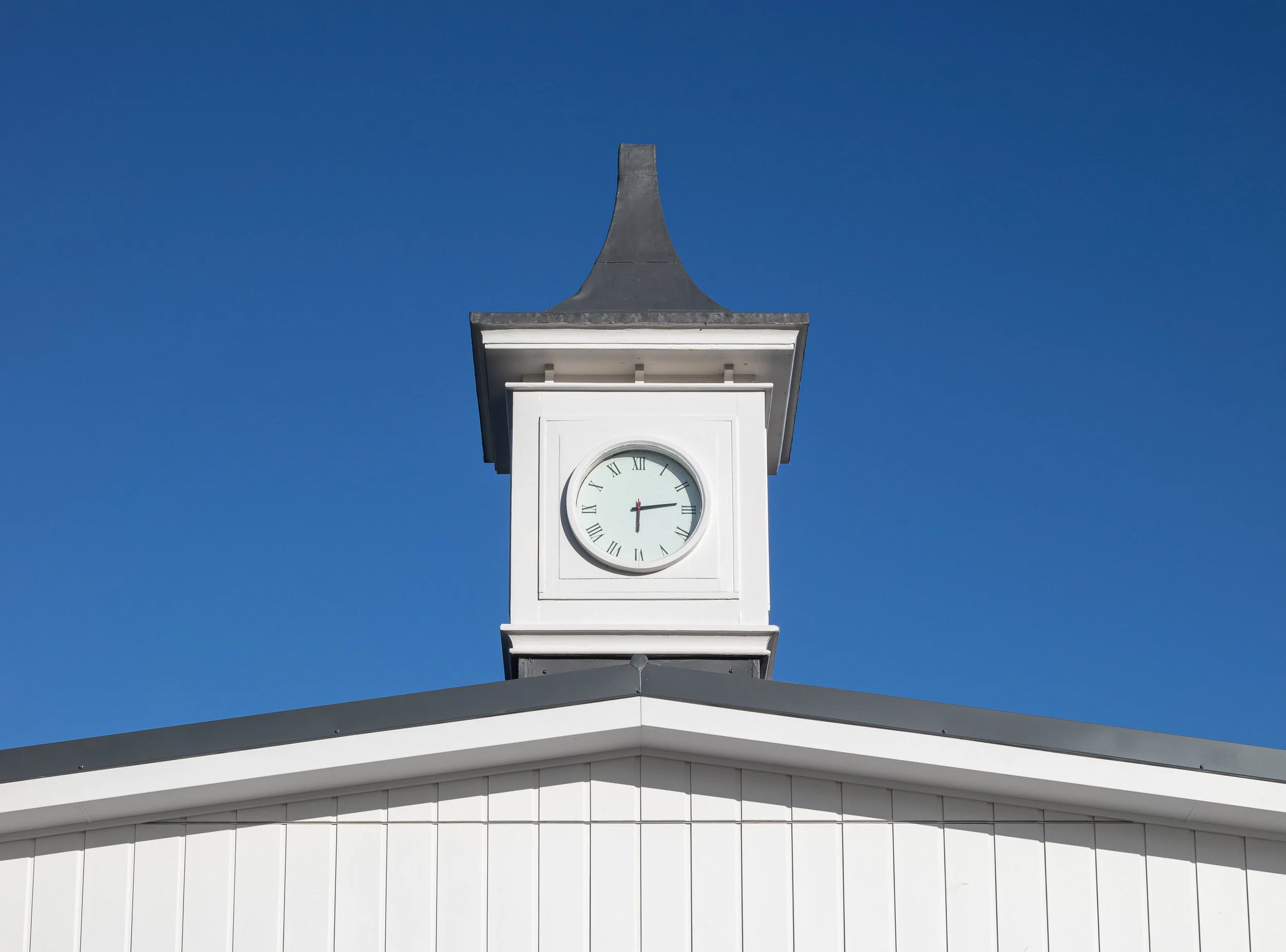 Clock Tower Restored at Soldiers Memorial Park Pavilion