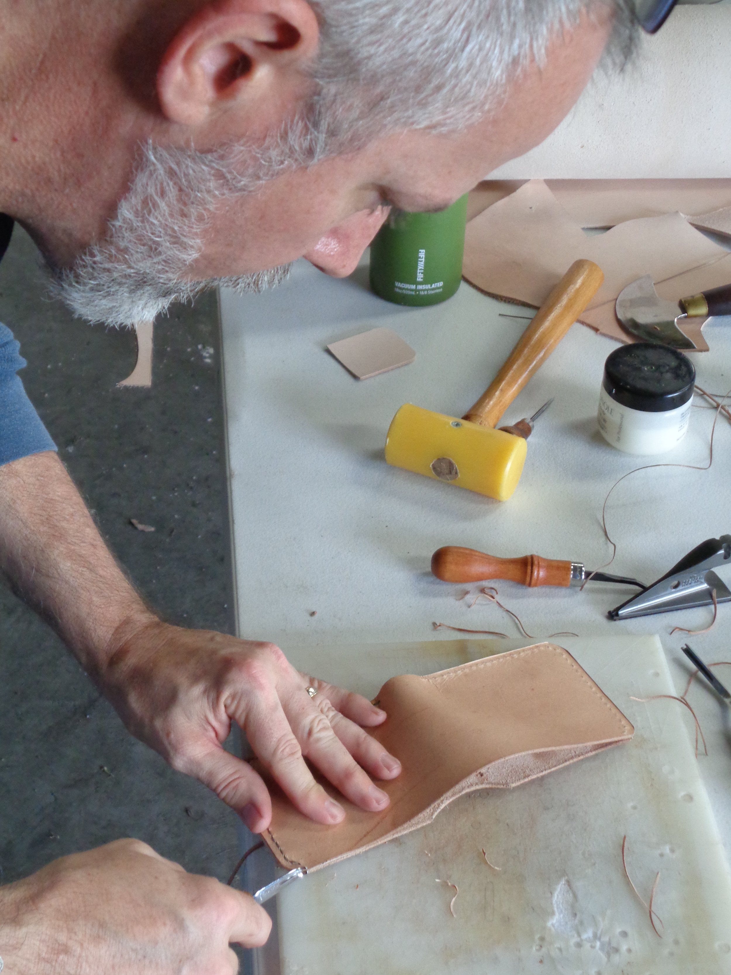 Leather Working with Tom Petty