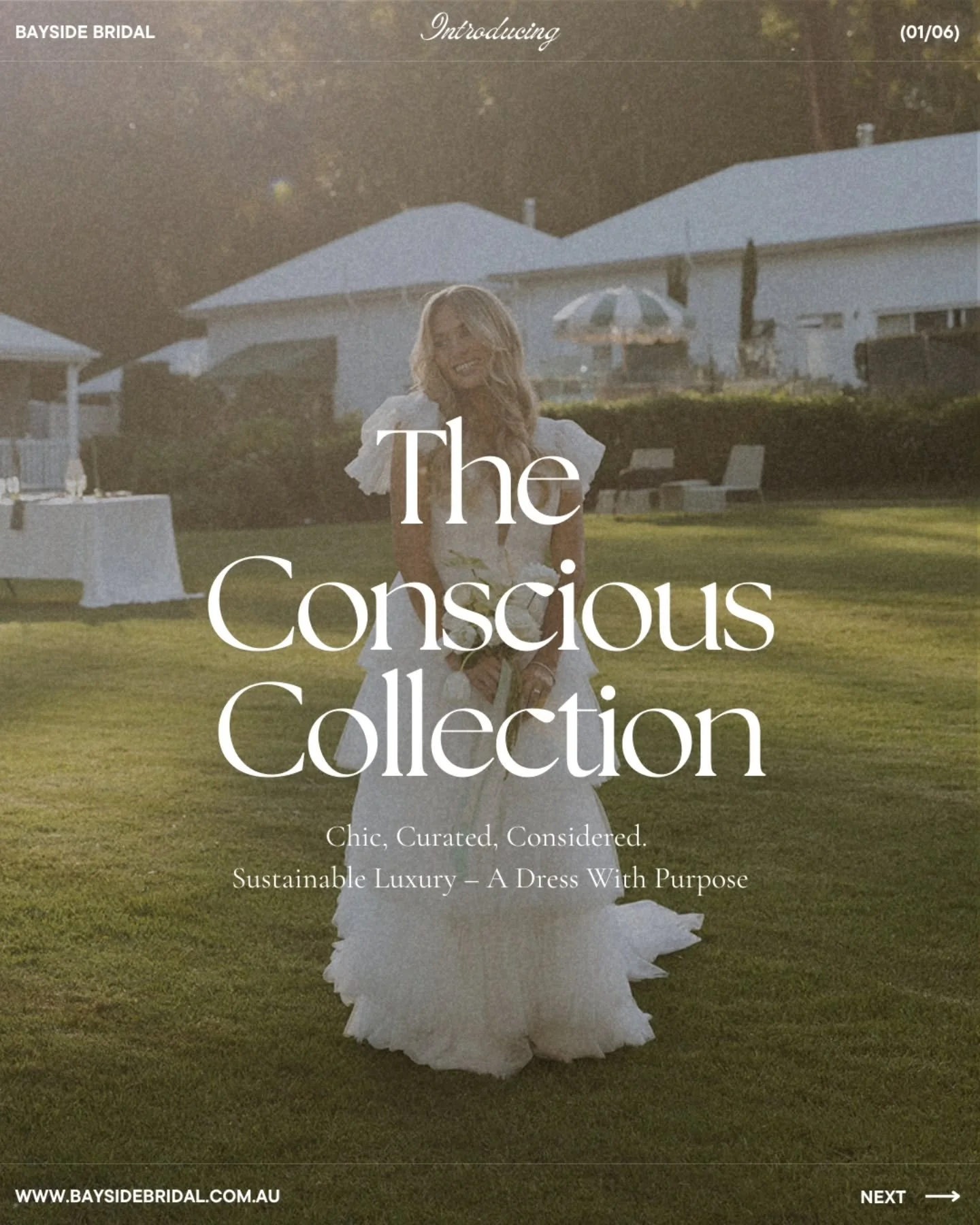 Bayside Bridal is excited to announce the launch of
 
𝙏𝙝𝙚 𝘾𝙤𝙣𝙨𝙘𝙞𝙤𝙪𝙨 𝘾𝙤𝙡𝙡𝙚𝙘𝙩𝙞𝙤𝙣 🌿

&bull;&bull;&bull;

Your wedding gown holds so much love, beauty, and memory &mdash; but it doesn&rsquo;t have to end after just one day. 

With 