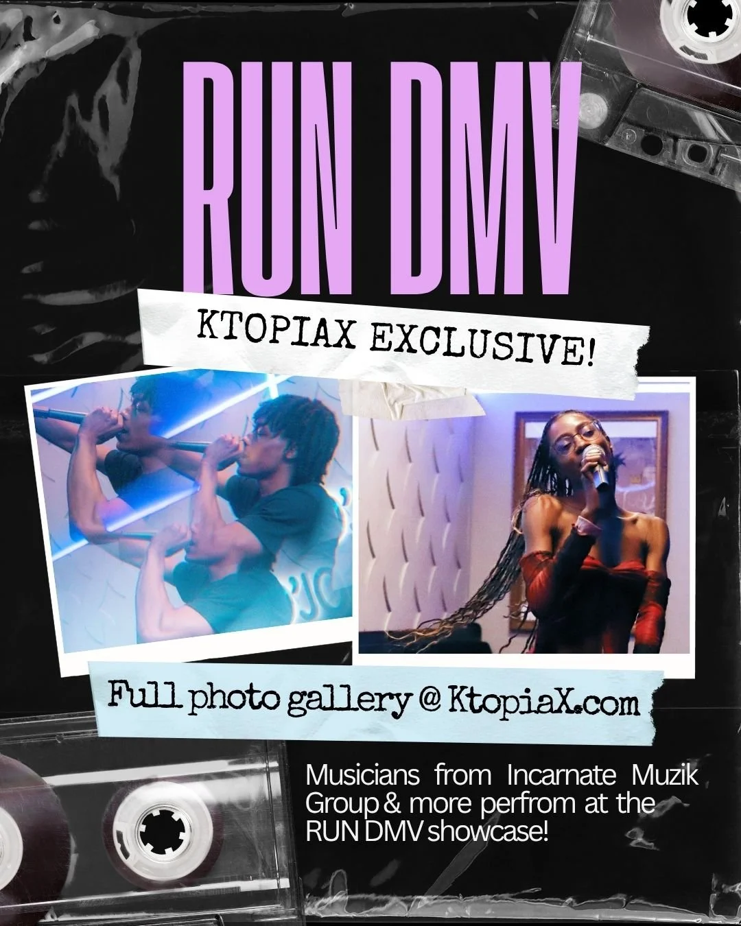 Incarnate Muzik Group and other  artists perform at the RUN DMV showcase in Baltimore! (Photo Gallery)
