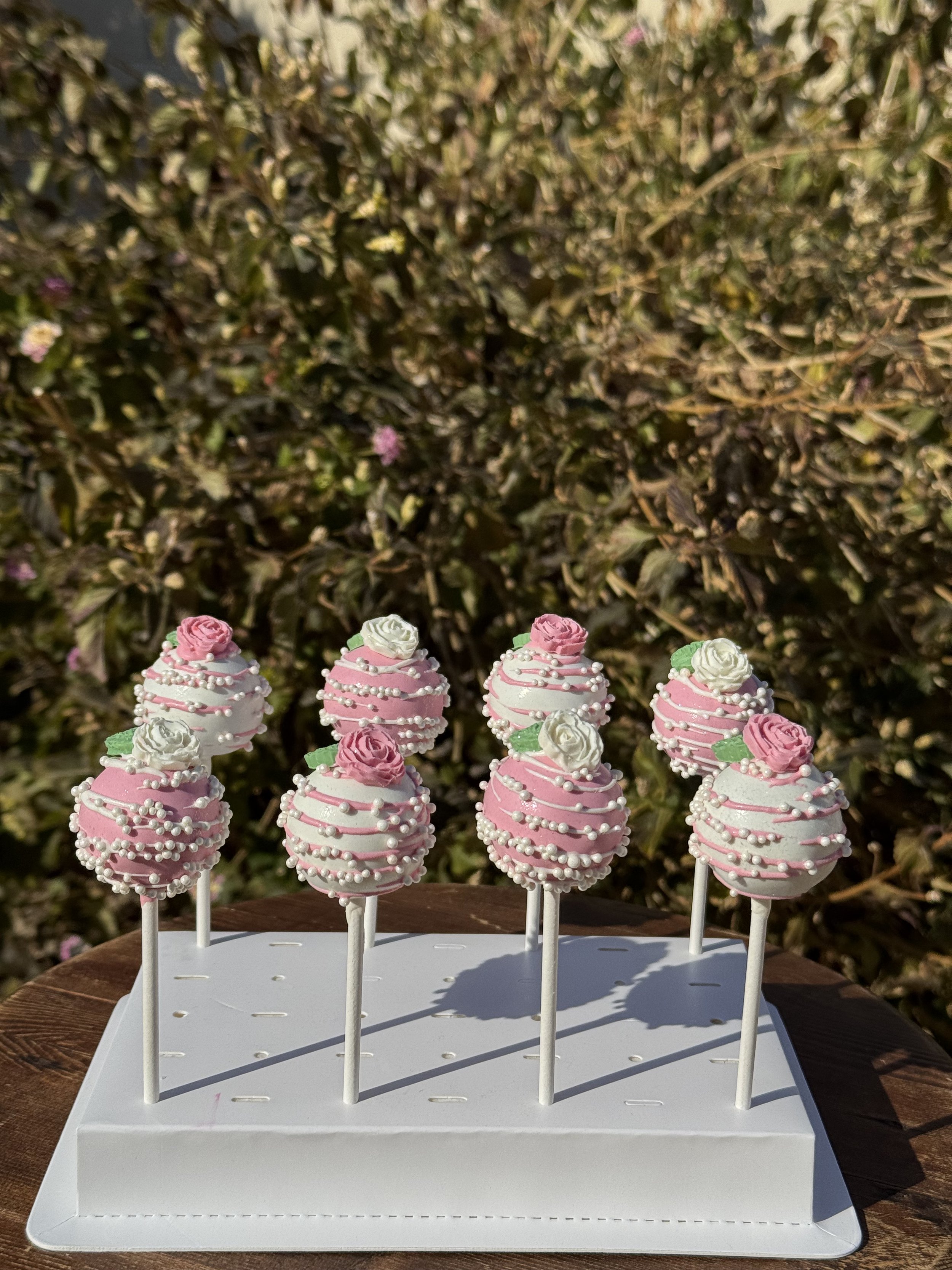 Rose Cake Pops