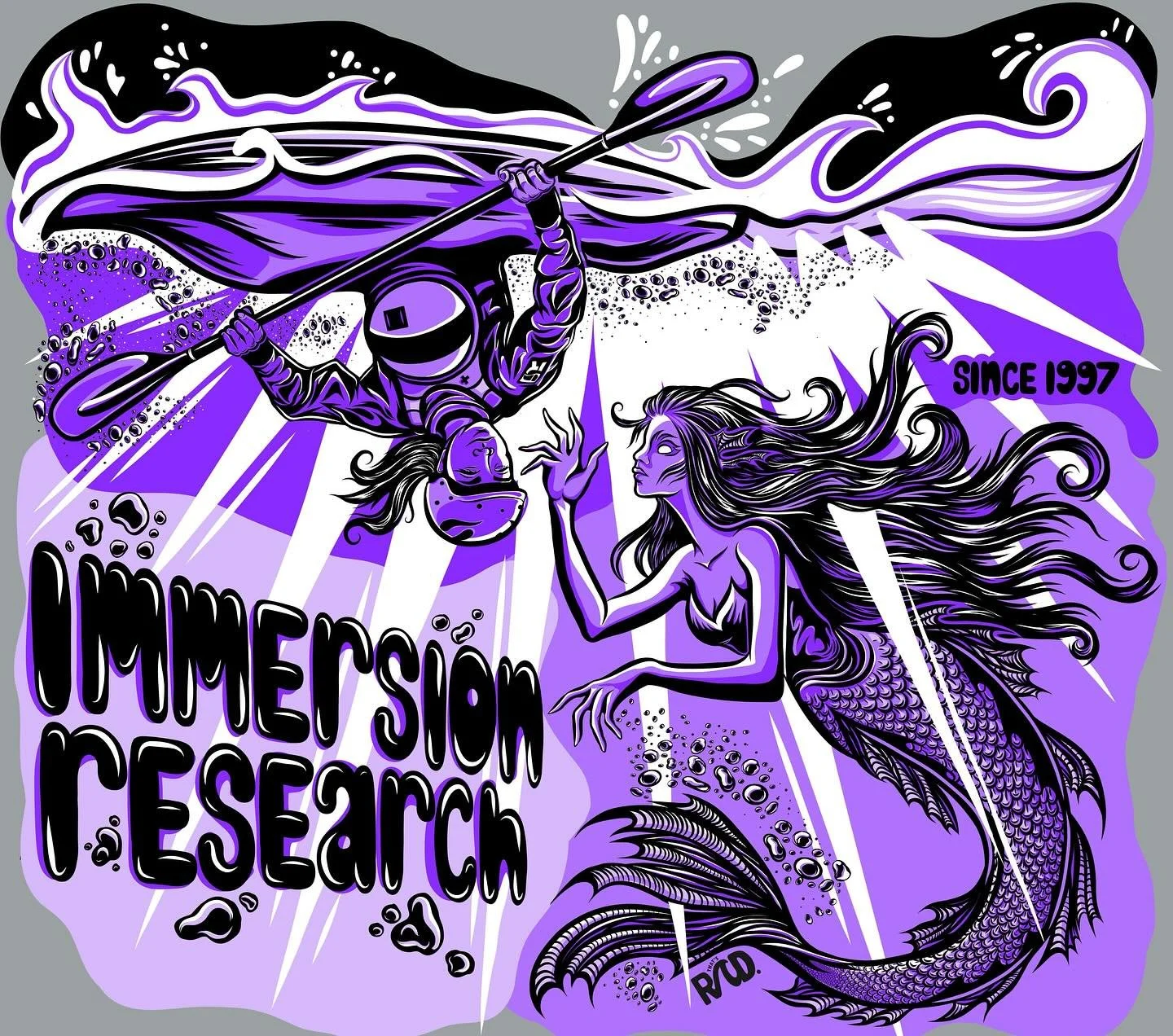 If you don&rsquo;t know, now you know, I&rsquo;ve been selected to design merch for the Artist&rsquo;s Collection by @immersionresearch. This is a first draft of my first piece. To all my lady boaters/beater boaters - you never know what&rsquo;s lurk