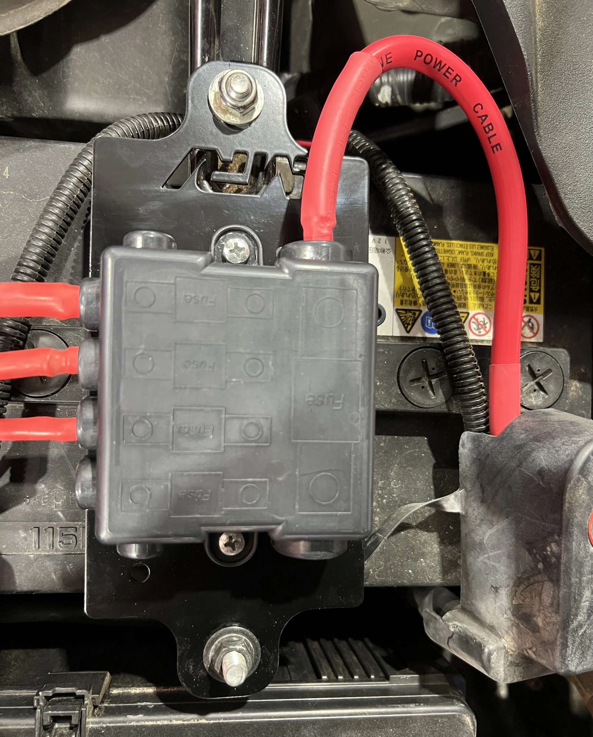 MRV Fuse panel and 5way fuse