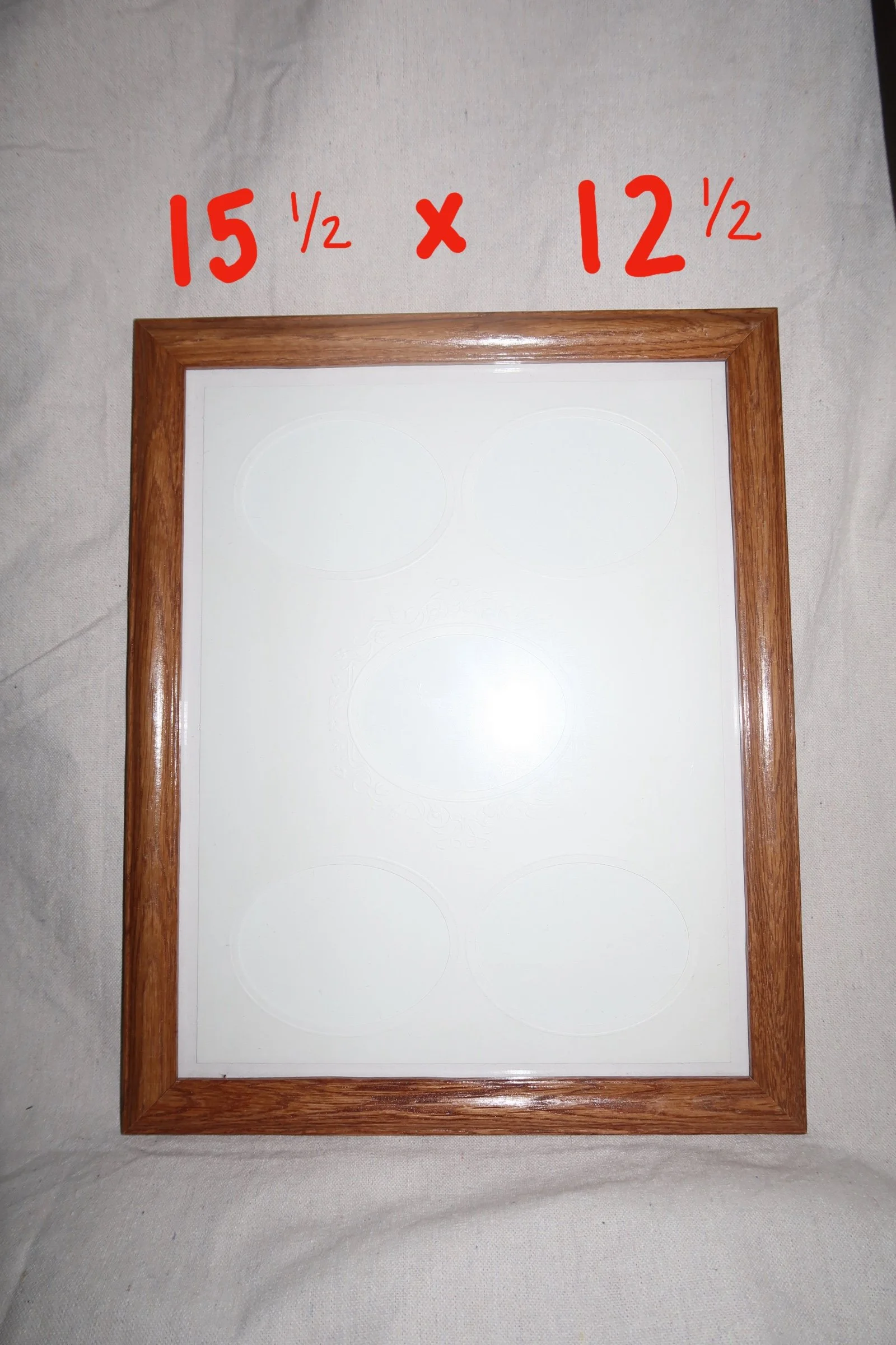 15 1/2 x 12 1/2 Frame