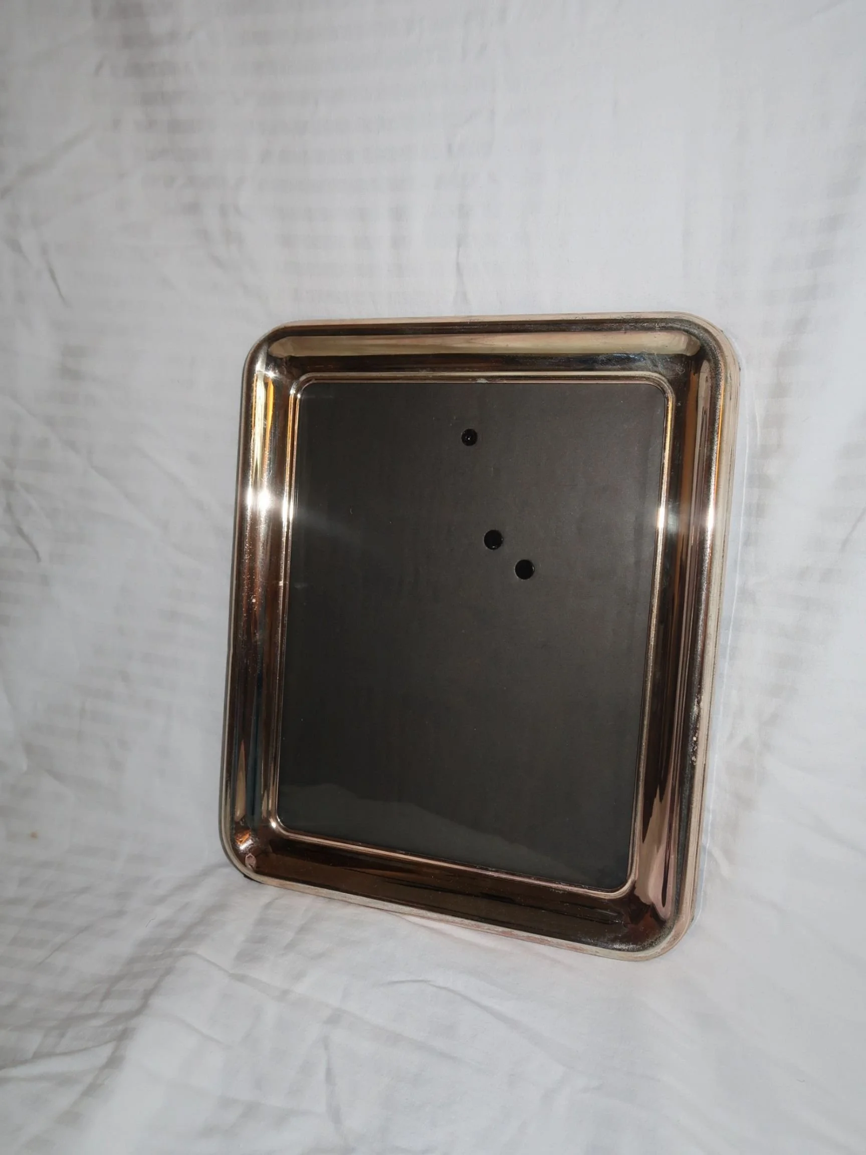 9 x 11 Silvery/ Gold Rounded Frame