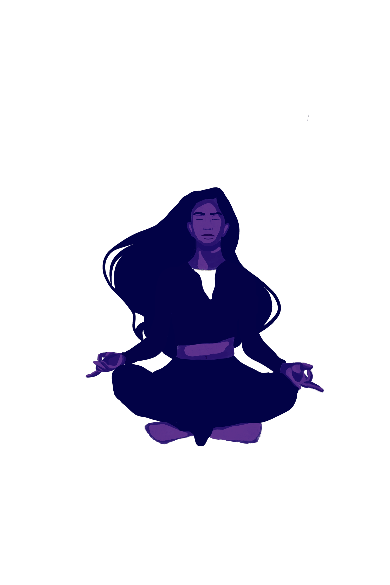 Meditation Illustration
