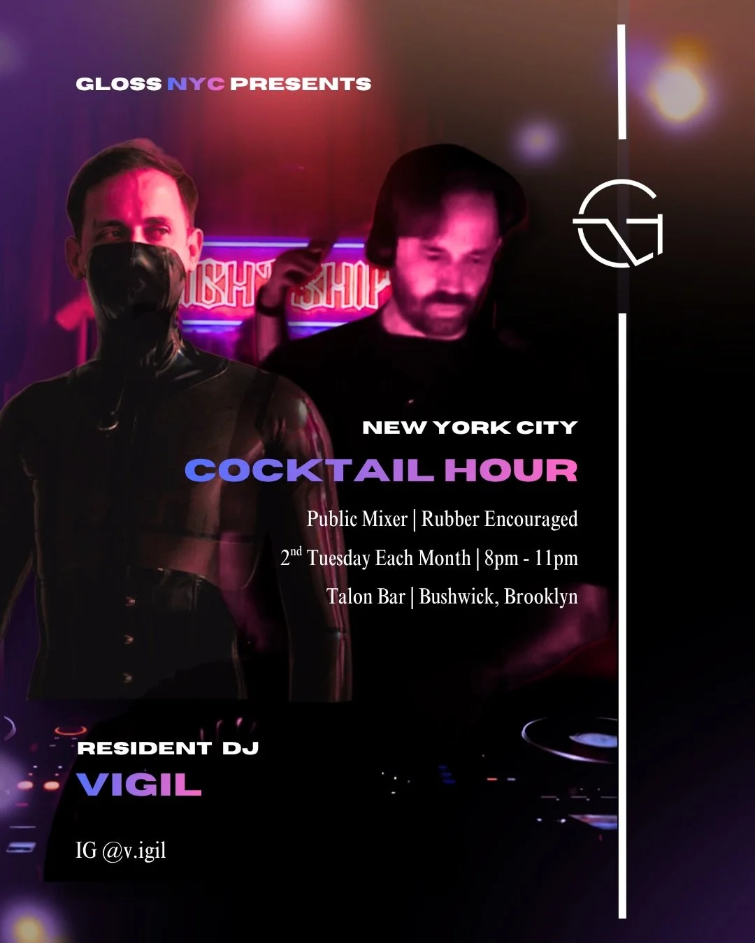 Join us for another shiny Cocktail Hour TOMORROW at @talon_brooklyn June 9th!

If you attended DR!P and want to learn more about our private events and membership, this is the event to come to! It happens every month on the second Tuesday and is a gr
