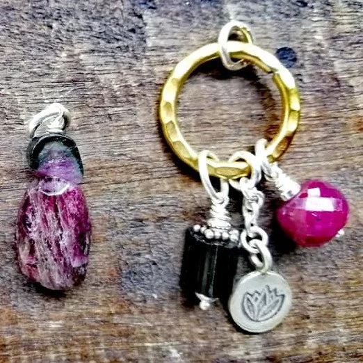 Tourmaline Charms
