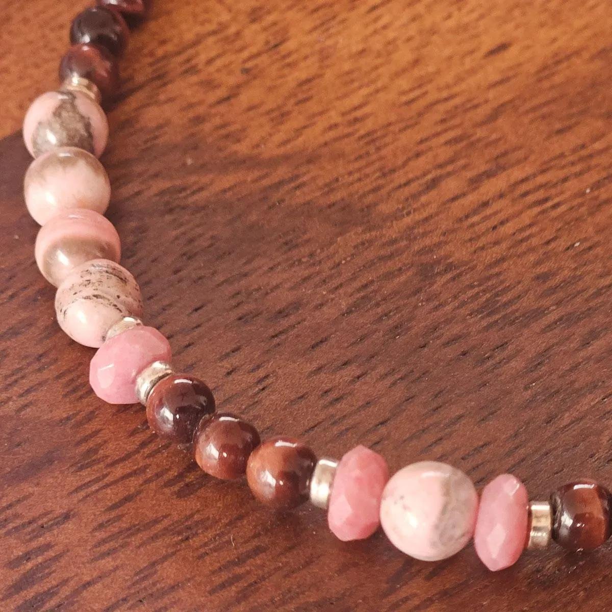 Red-Tigers-Eye-And-Rhodonite-Adjustable-Bracelet-1.jpg