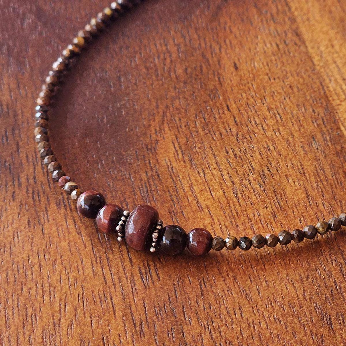 Red-Brown-Tigers-Eye-Adjustable-Silver-Anklet-1.jpg