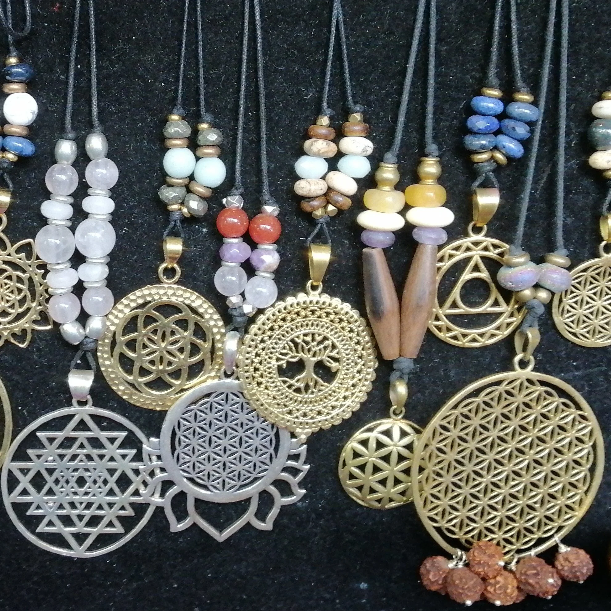 Sacred GEometry Necklace Selection