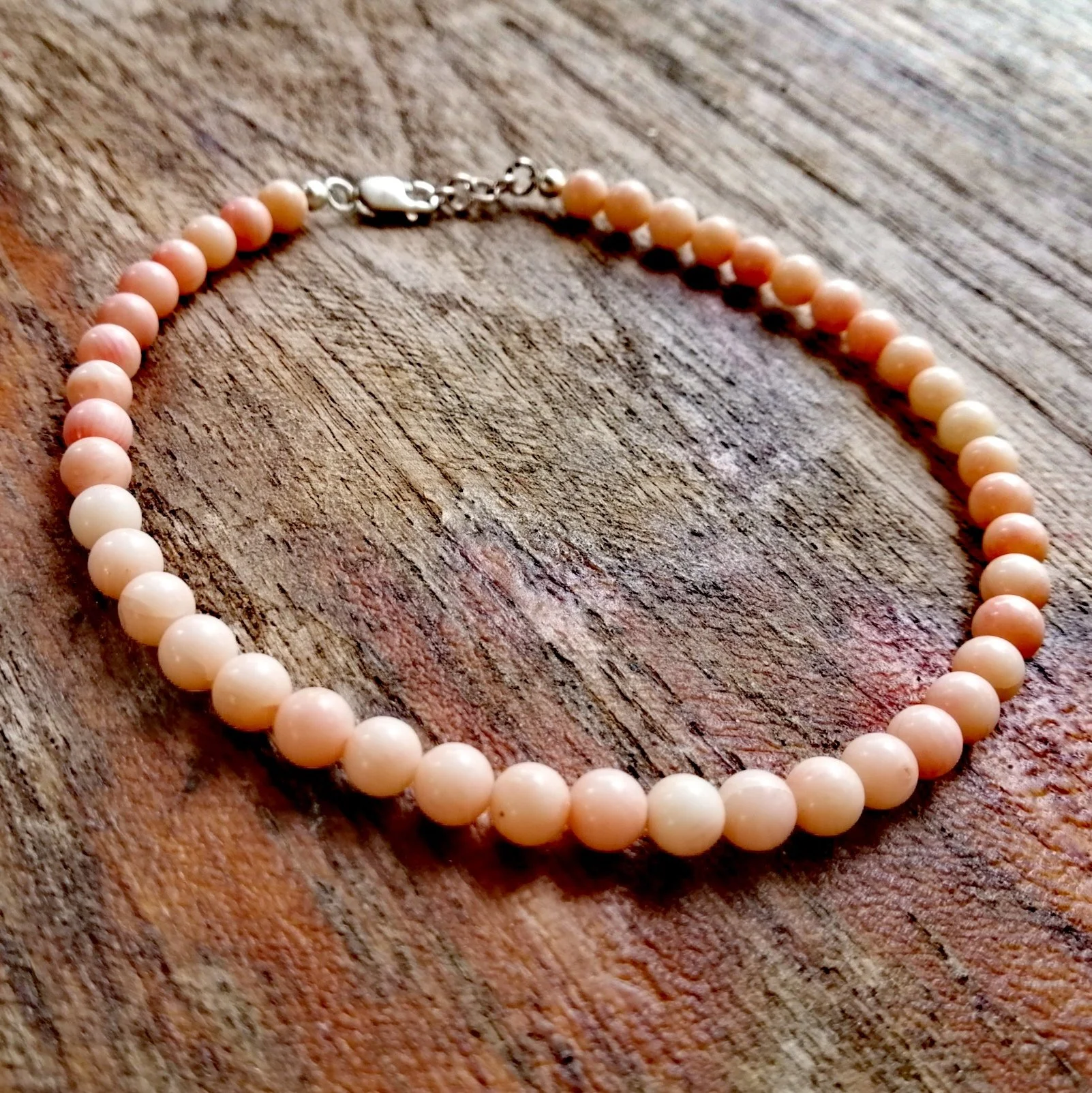 Pink Coral Bracelet