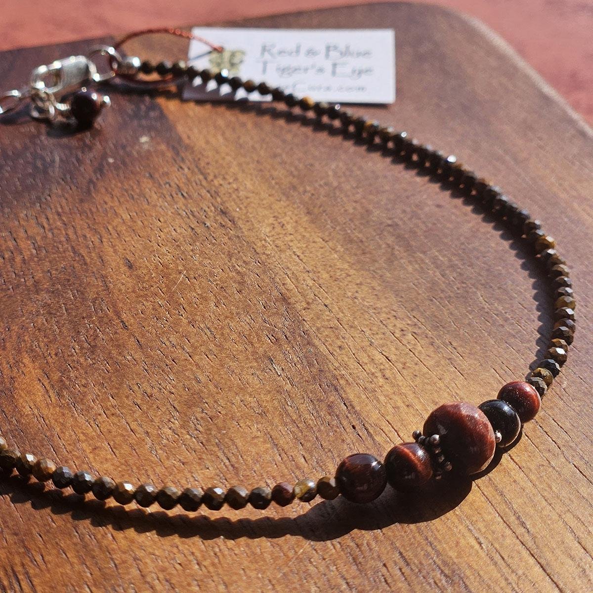 Red-Brown-Tigers-Eye-Adjustable-Silver-Anklet-4.jpg
