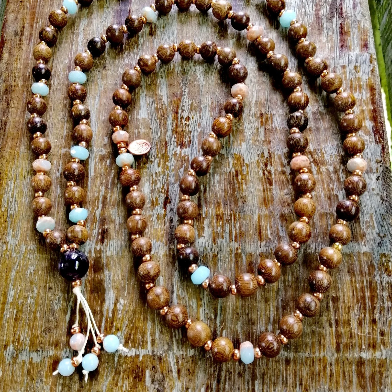 Amethyst with Jasper and Robbleswood Mala