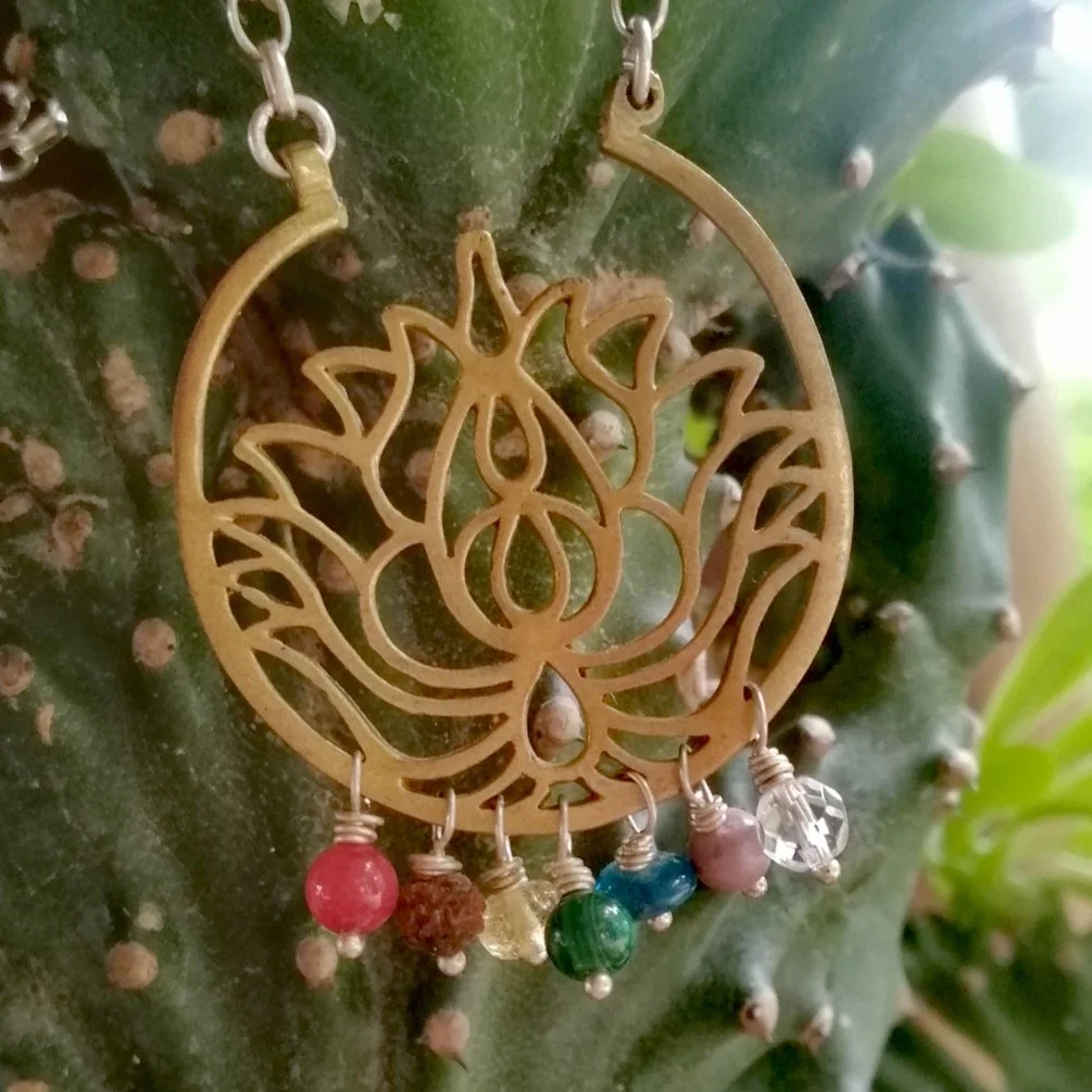 Full Chakra Brass Lotus
