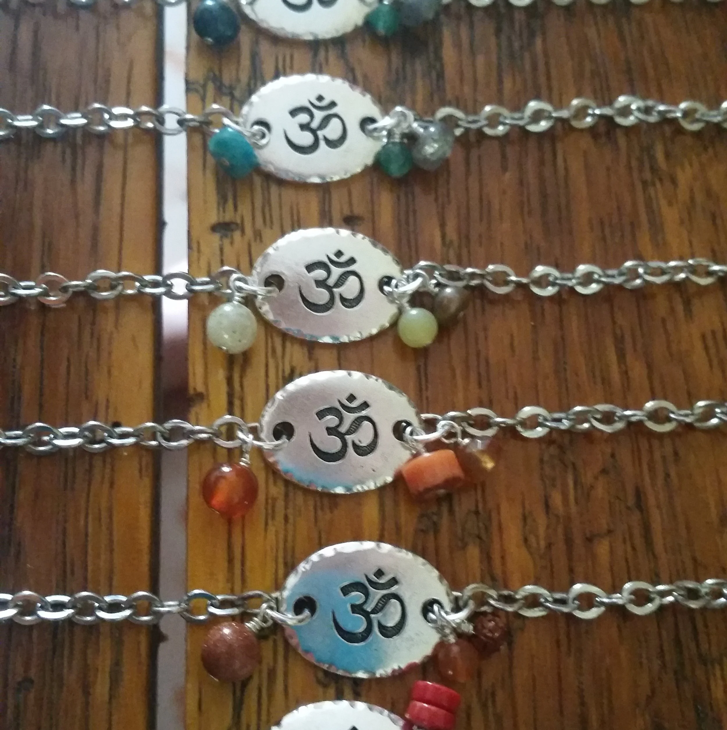 Chakra Om Bracelets