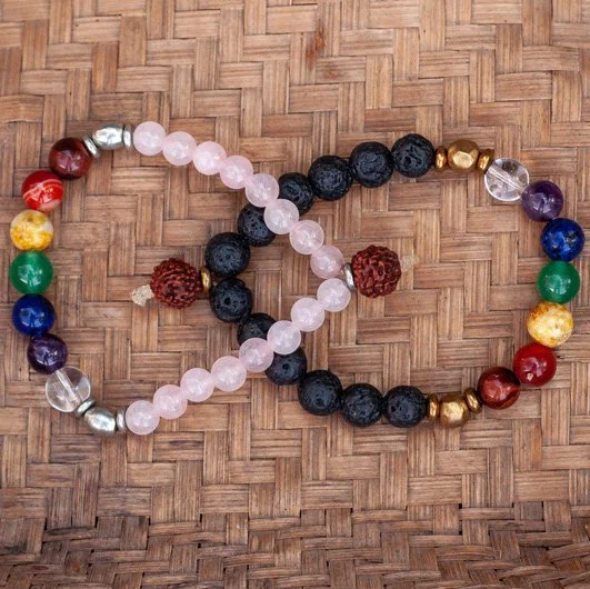 Full Chakra Stretch Bracelets