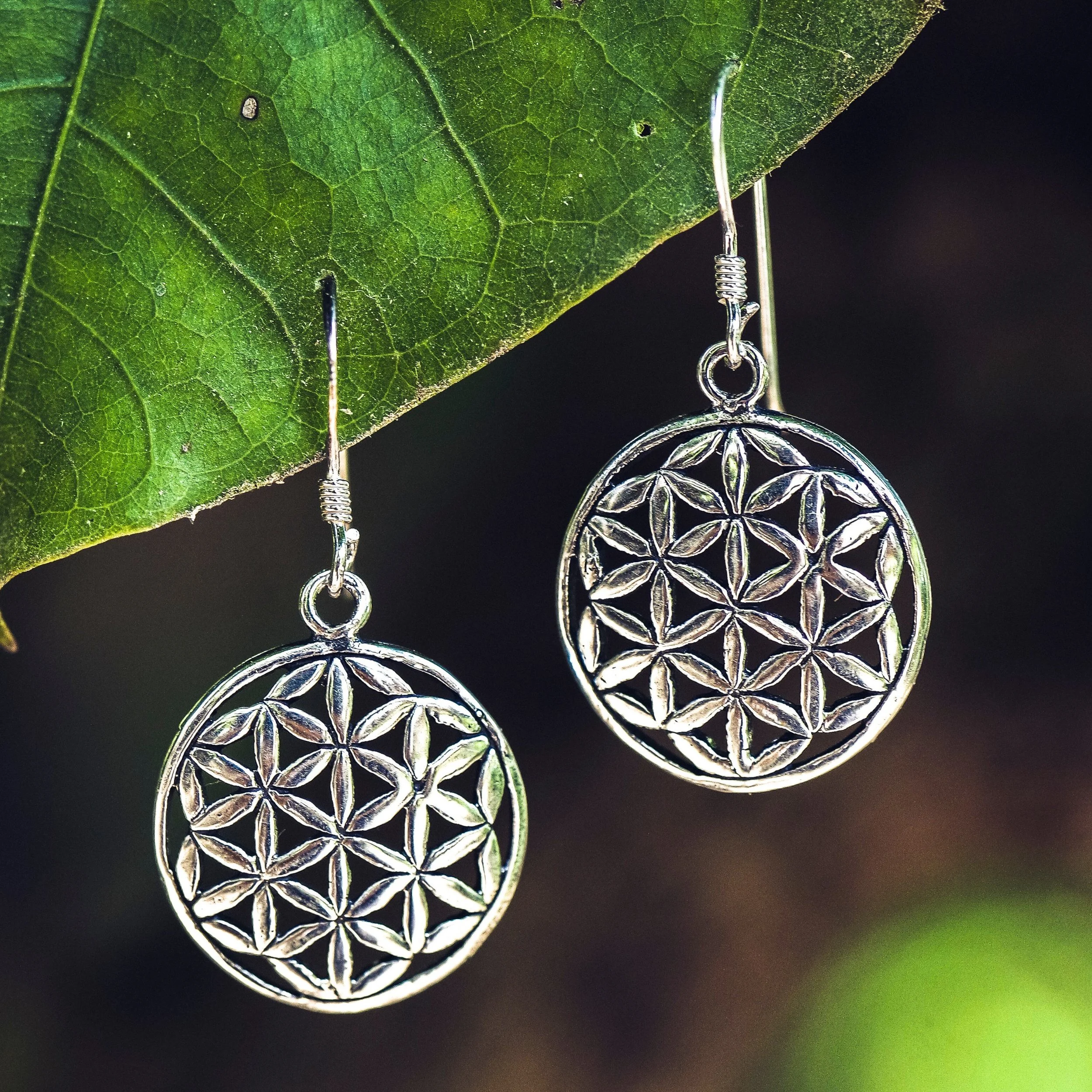 Flower of Life Earrings