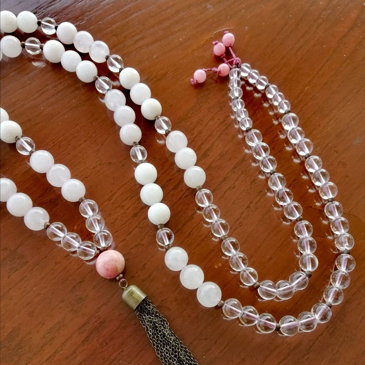 Rose Quartz and Quartz Mala.jpg