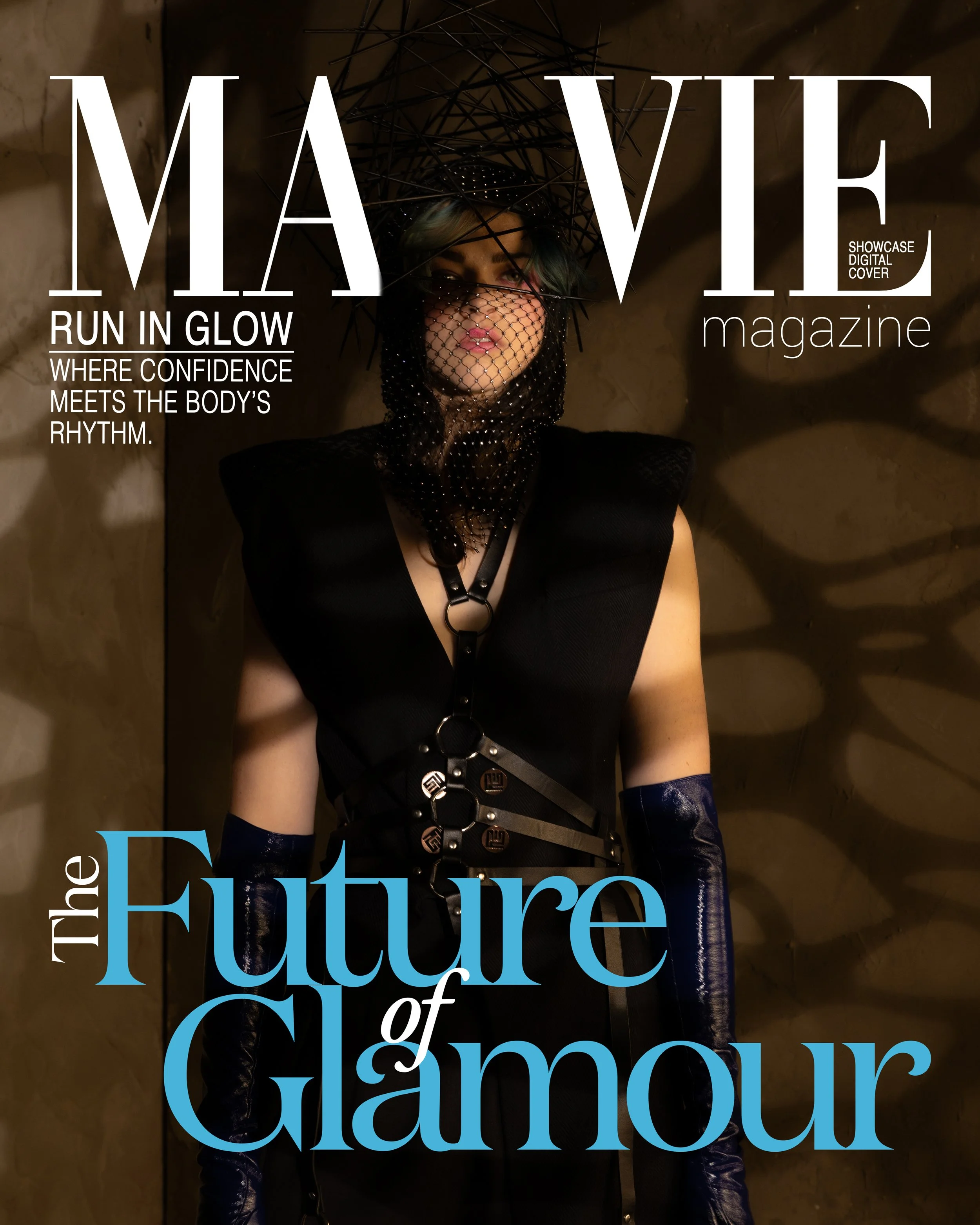  HMUA: Lori S Makeup & FX | Hair Piece: Lori S Makeup & FX | Photographer: Zoe Varol | Magazine : Malvie | Model:  Elle Farrow | Styling team: AM PM Studio & Jay | Designer: Shiyo