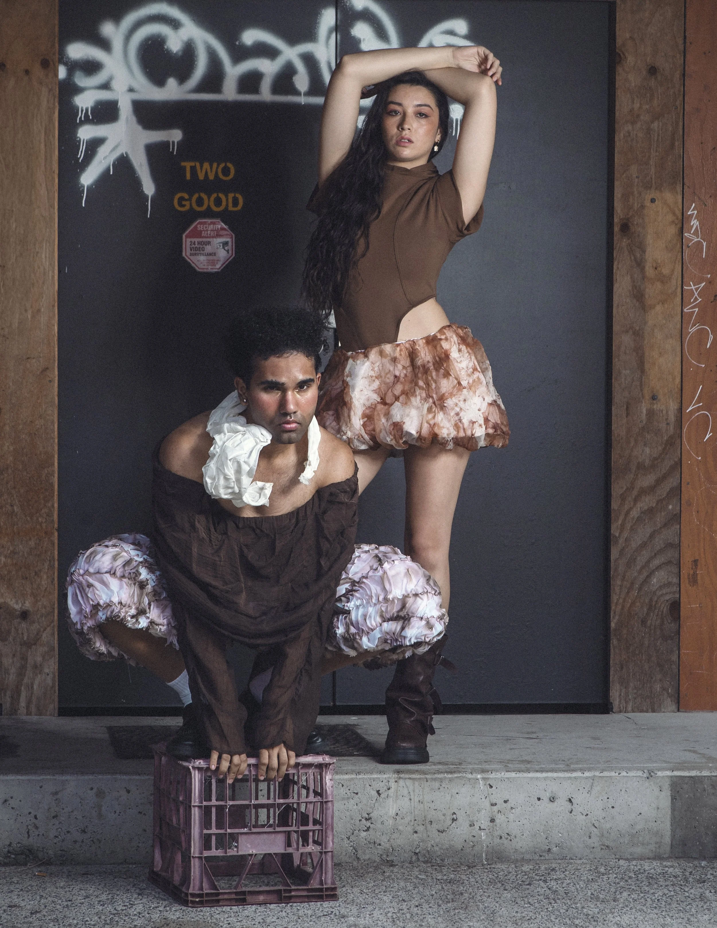 Photographer | @zoe.varol 
Models | @ram.valabhoju @jesse.leexo
HMUA/Hairpieces | @lori.s_makeup_and_fx
