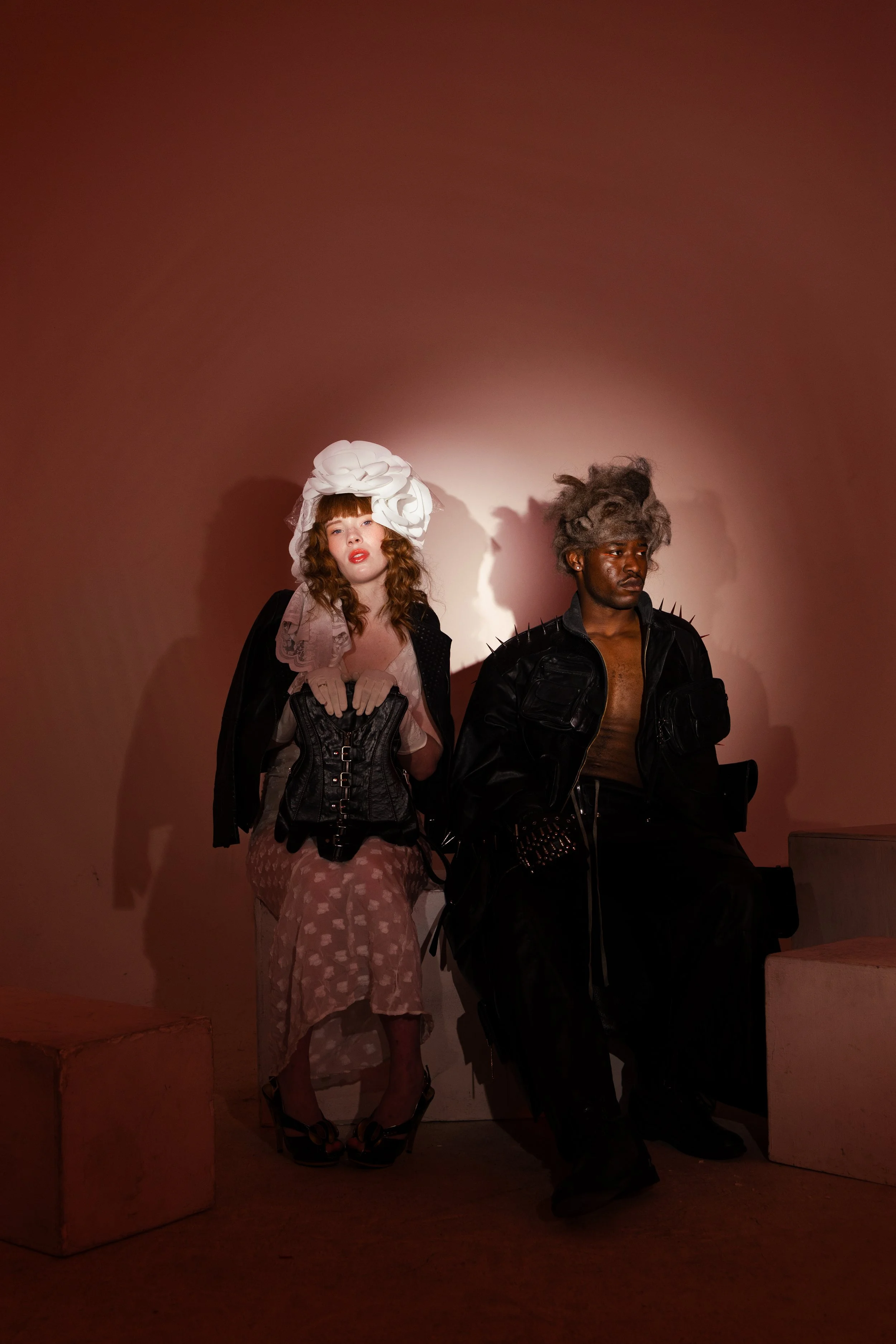 HMUA/Hairpiece: Lori S Makeup & FX |
Photographer: @lou.studios_
Assistant: @finerystud
Agency: @facon_au
Talent: @alexx_wolfie and @eghosa_a
Designers: @ethero_____ and @therabbana
Stylist: @520manqi