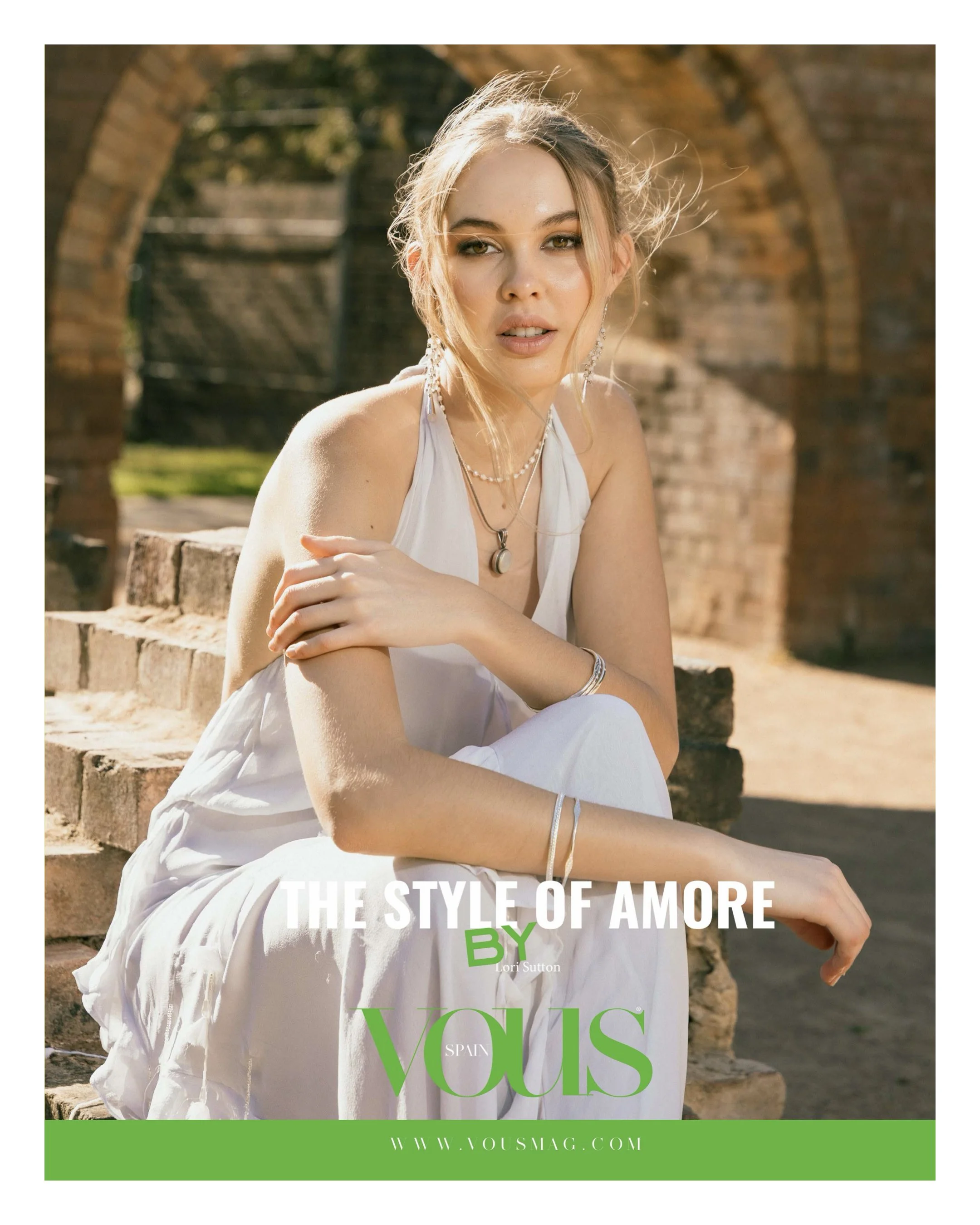 The Style of Amore | Publisher: Vous Spain @vous.magazine

Creative direction & HMUA 
Lori Sutton @lorismakeupartistry

Photographer |Lou Lambrecht @lou.studios_

 