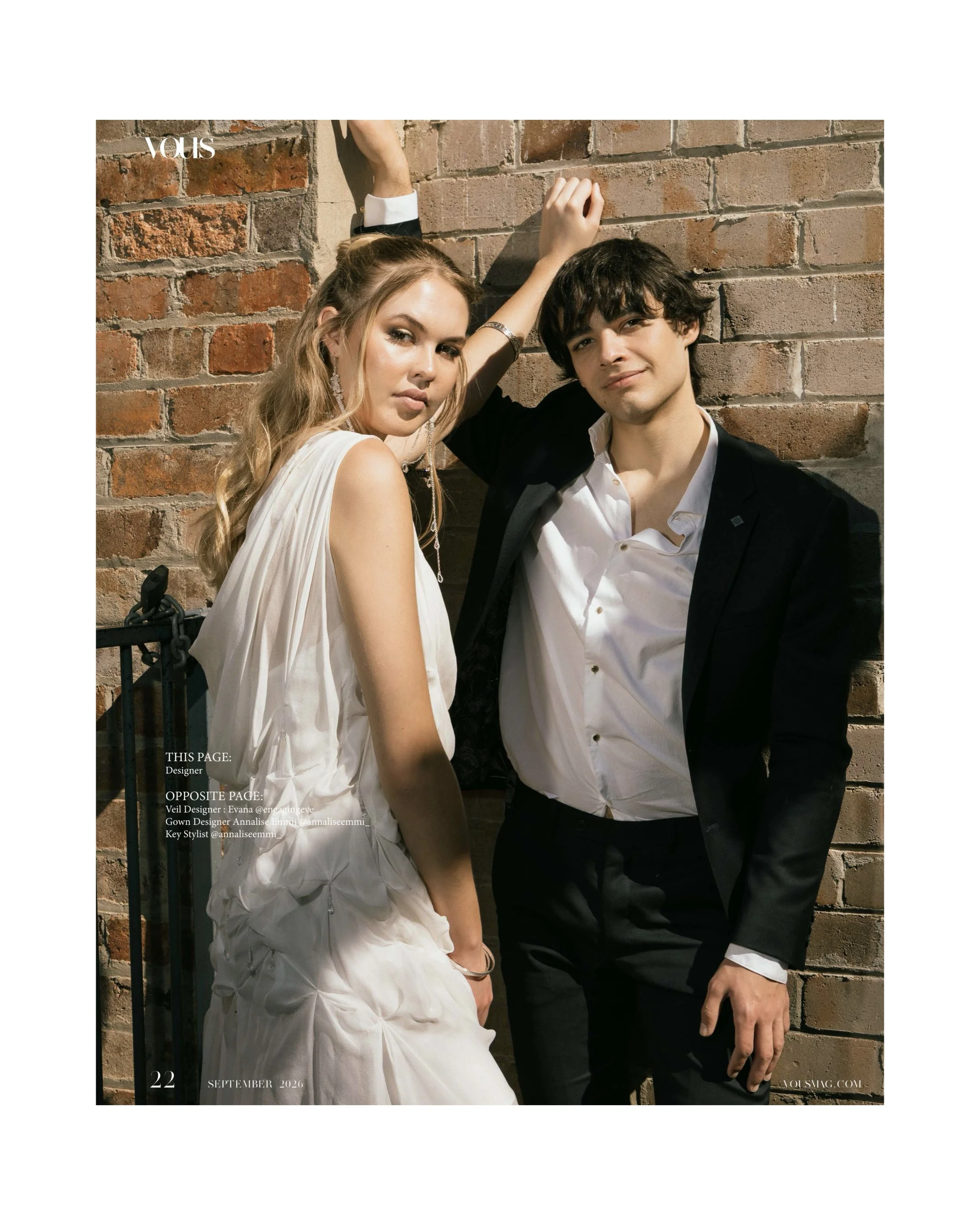 The Style of Amore | Publisher: Vous Spain @vous.magazine

Creative direction & HMUA 
Lori Sutton @lorismakeupartistry

Photographer |Lou Lambrecht @lou.studios_
Mikayla Rose @kayla.rose112 | Josiah Baker @josiahsbaker_